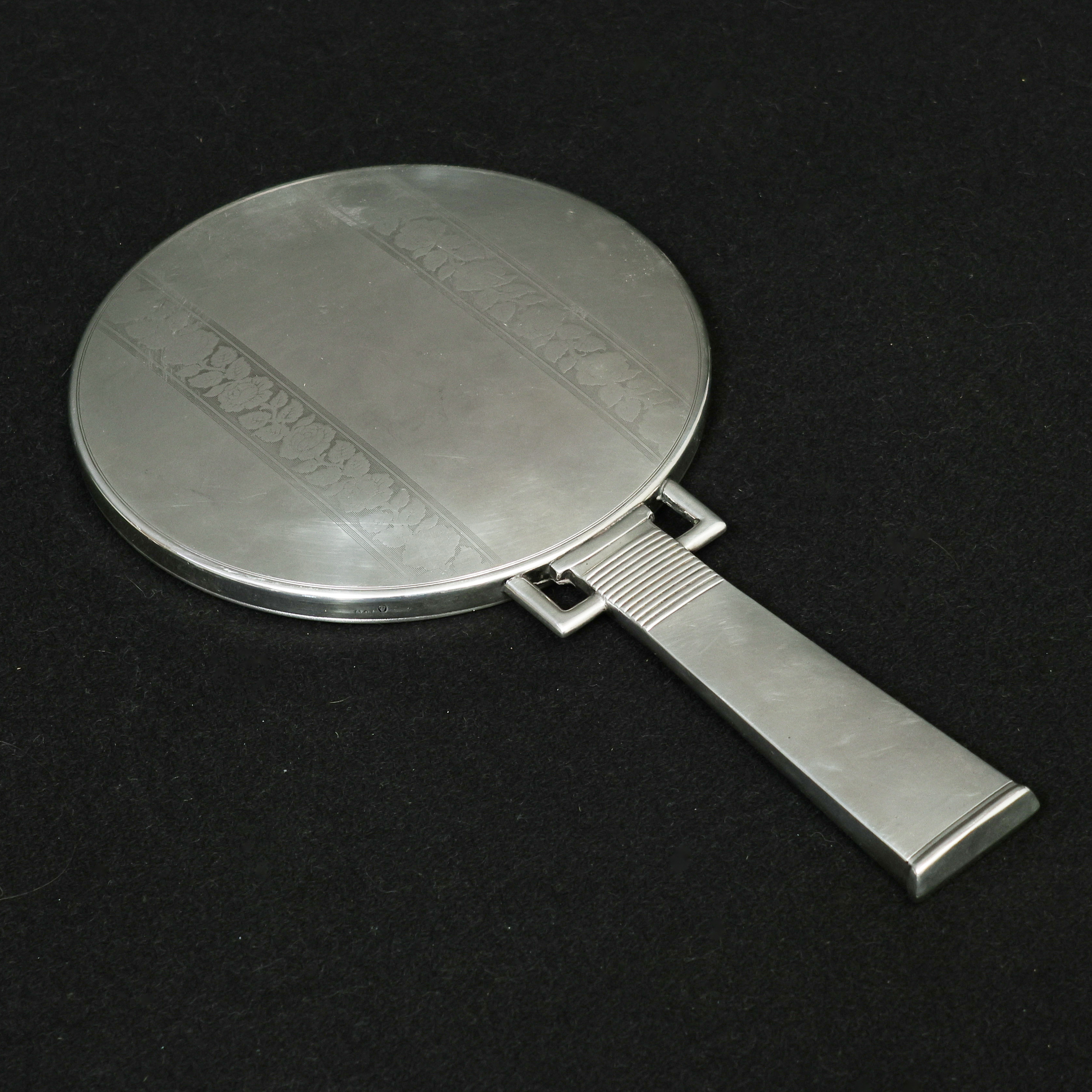 HANDSPEGEL, art deco stil, Guldsmedsaktiebolaget, (GAB), 1900-tal.