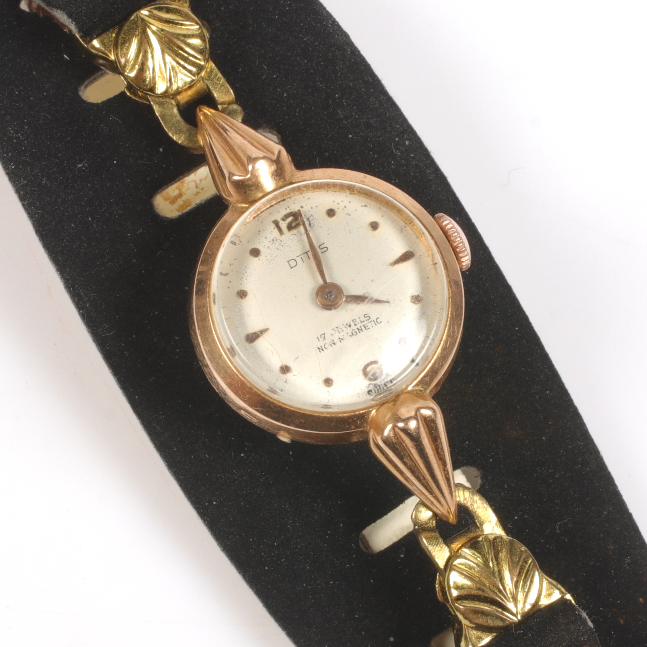 ARMBANDSUR, 18k guld, DTTTS, 1900-talets mitt.