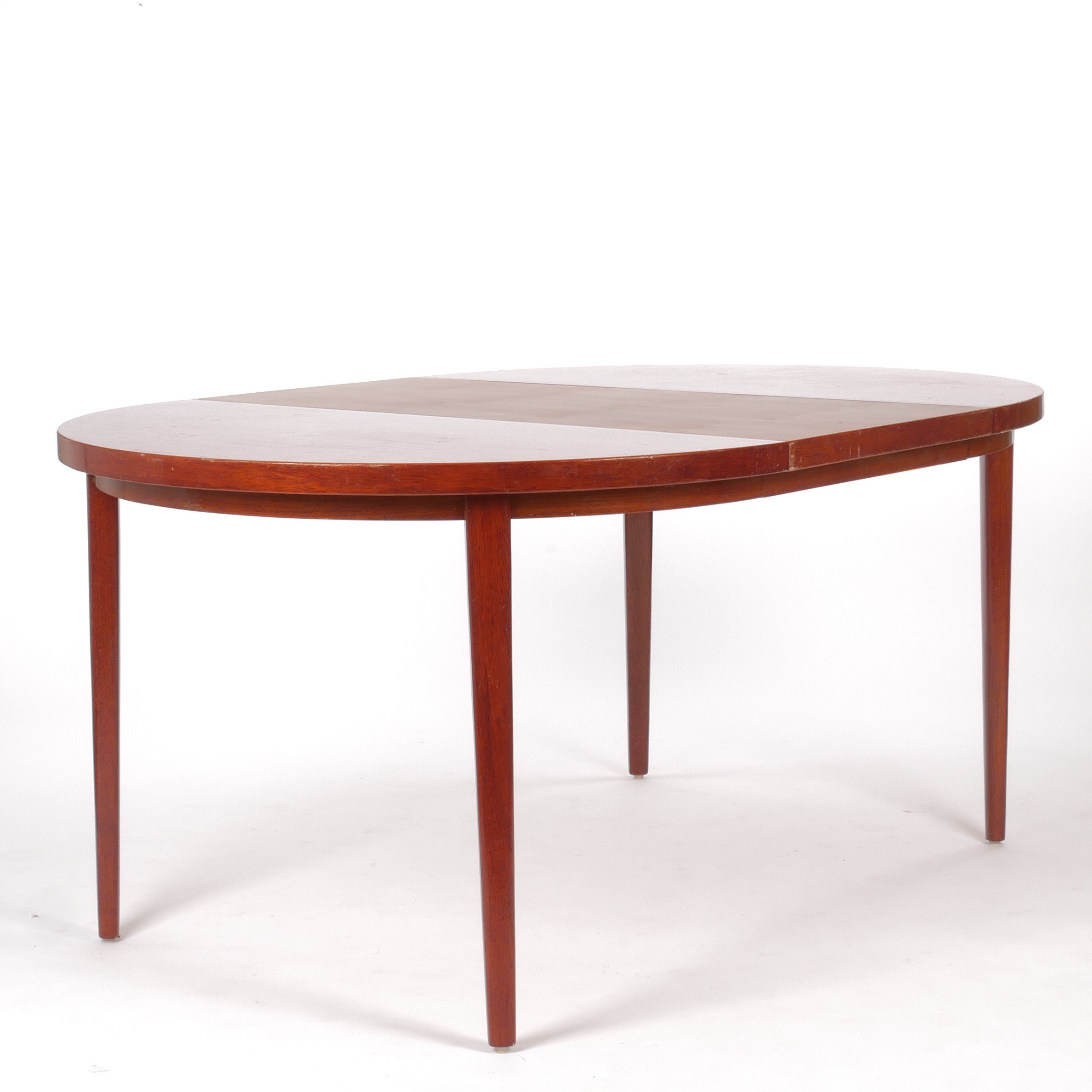 MATSALSBORD, iläggsskiva med sarg, teak, 1960-tal.