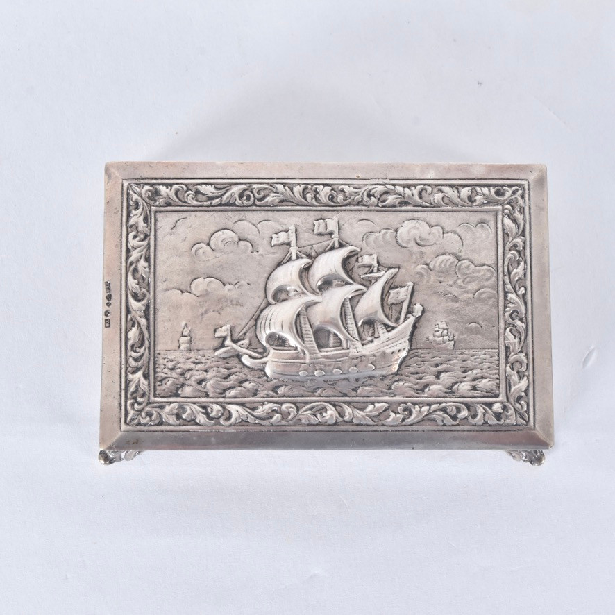 LOCKSKRIN, silver, JL Hultman Stockholm 1948.