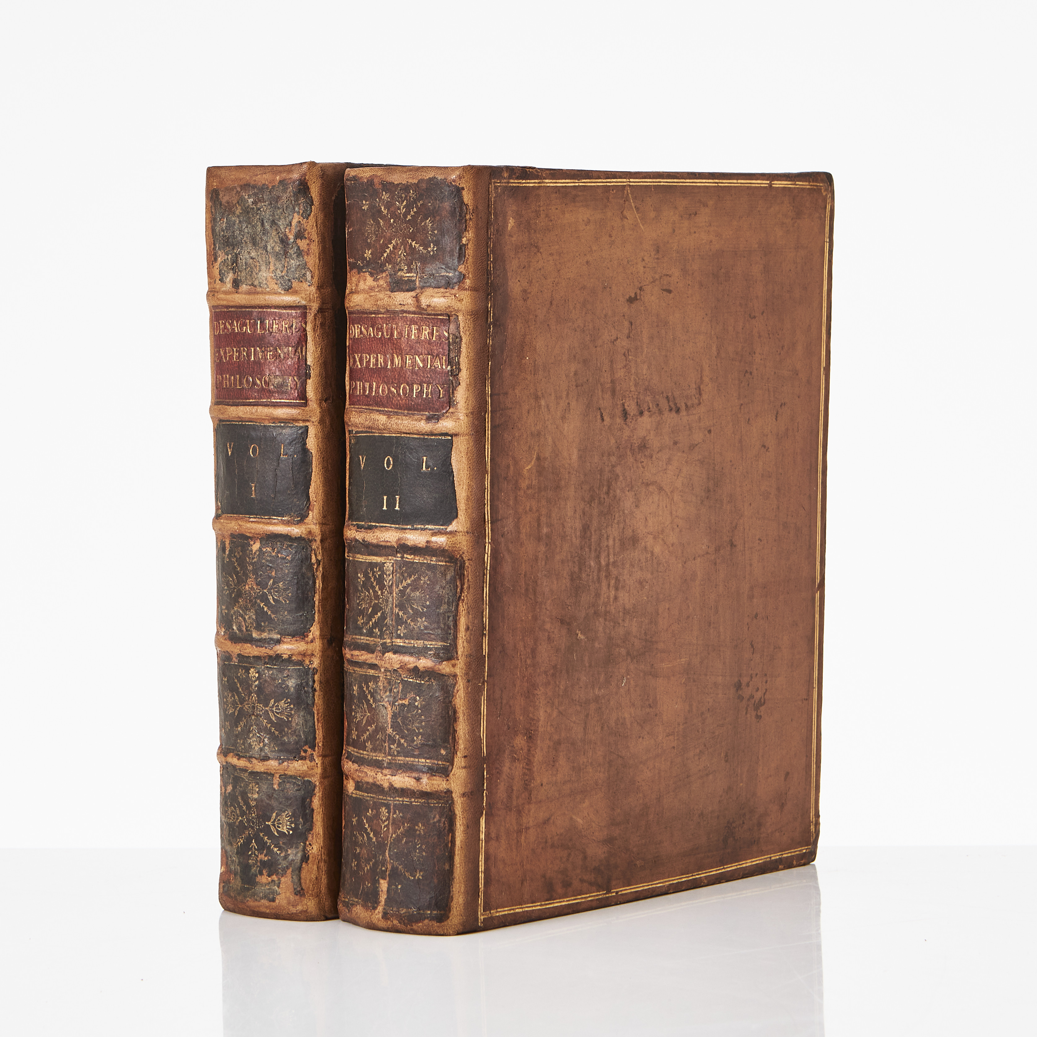DESAGULIERS A COURSE OF EXPERIMENTAL PHILOSOPHY, I-II, 1734-44.