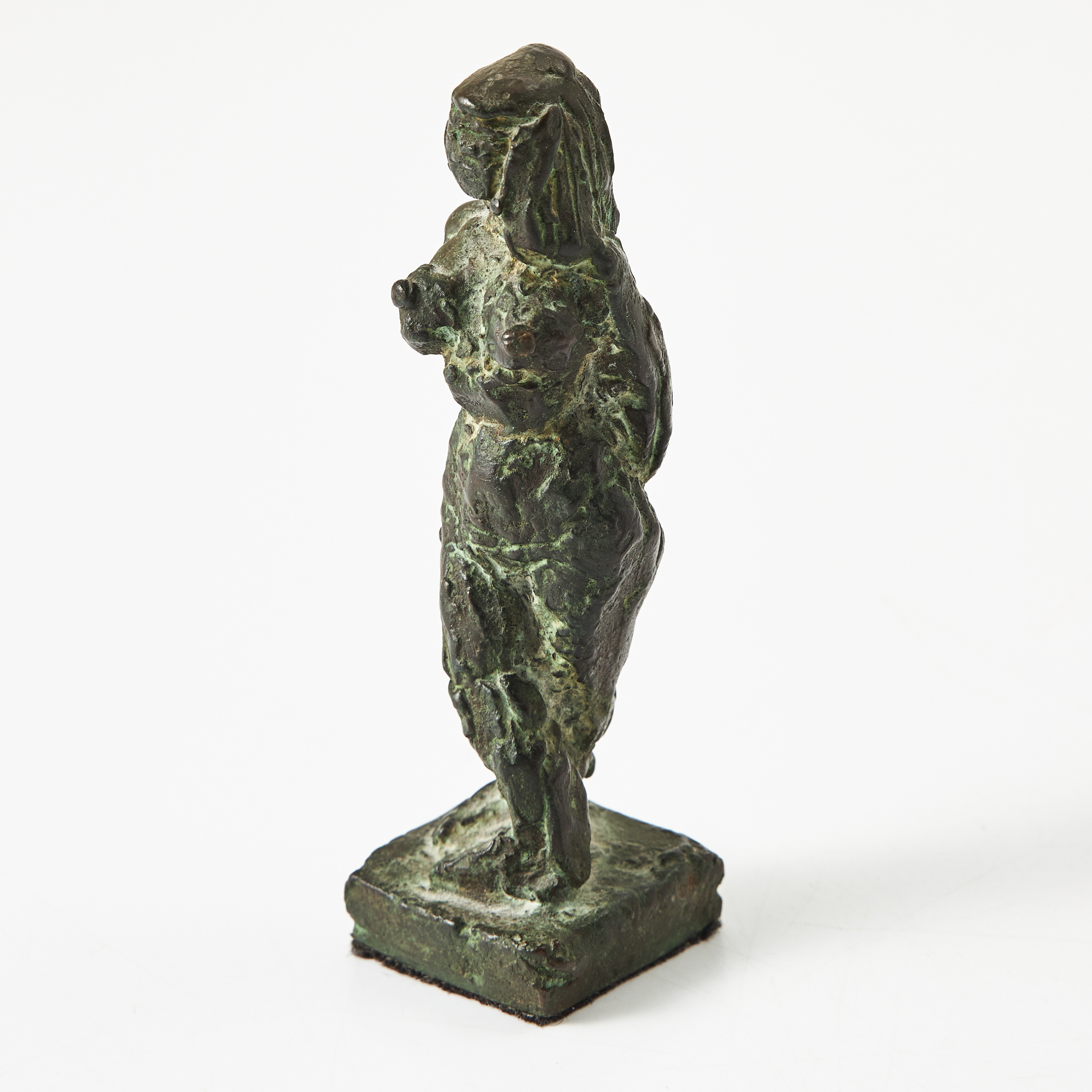 EINAR LUTERKORT (1905-1981) Modell, patinerat brons, signerad Luterkort.