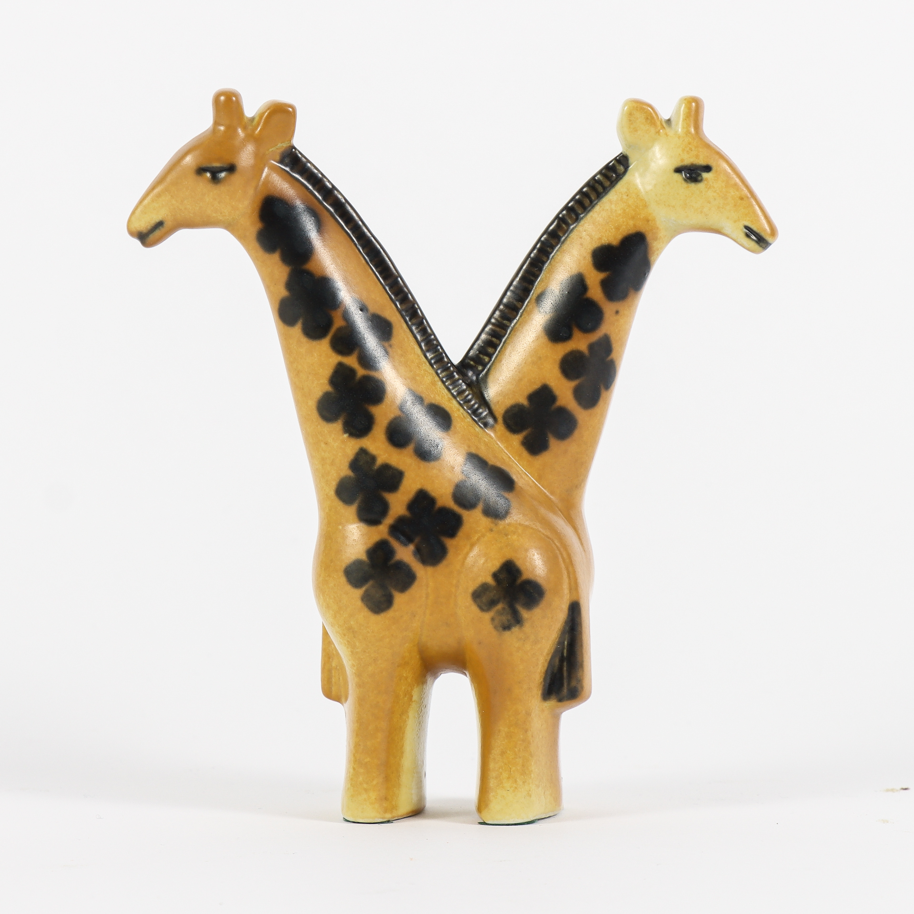 LISA LARSON. Figurin "Giraff" ur serien Noaks ark, stengods, Gustavsberg.