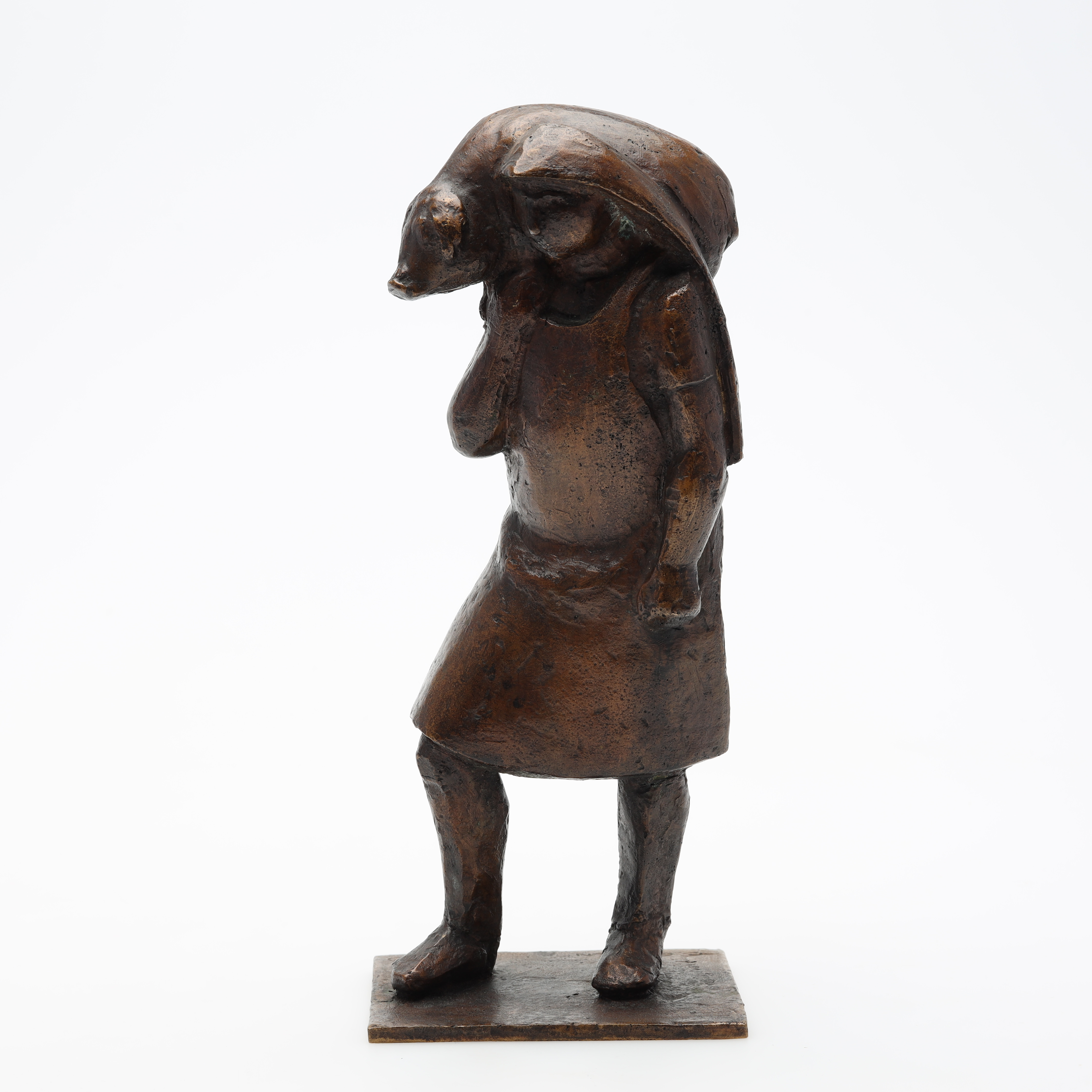 ERIC ELFVÉN. SKULPTUR, brons. Signerad samt numrerad.