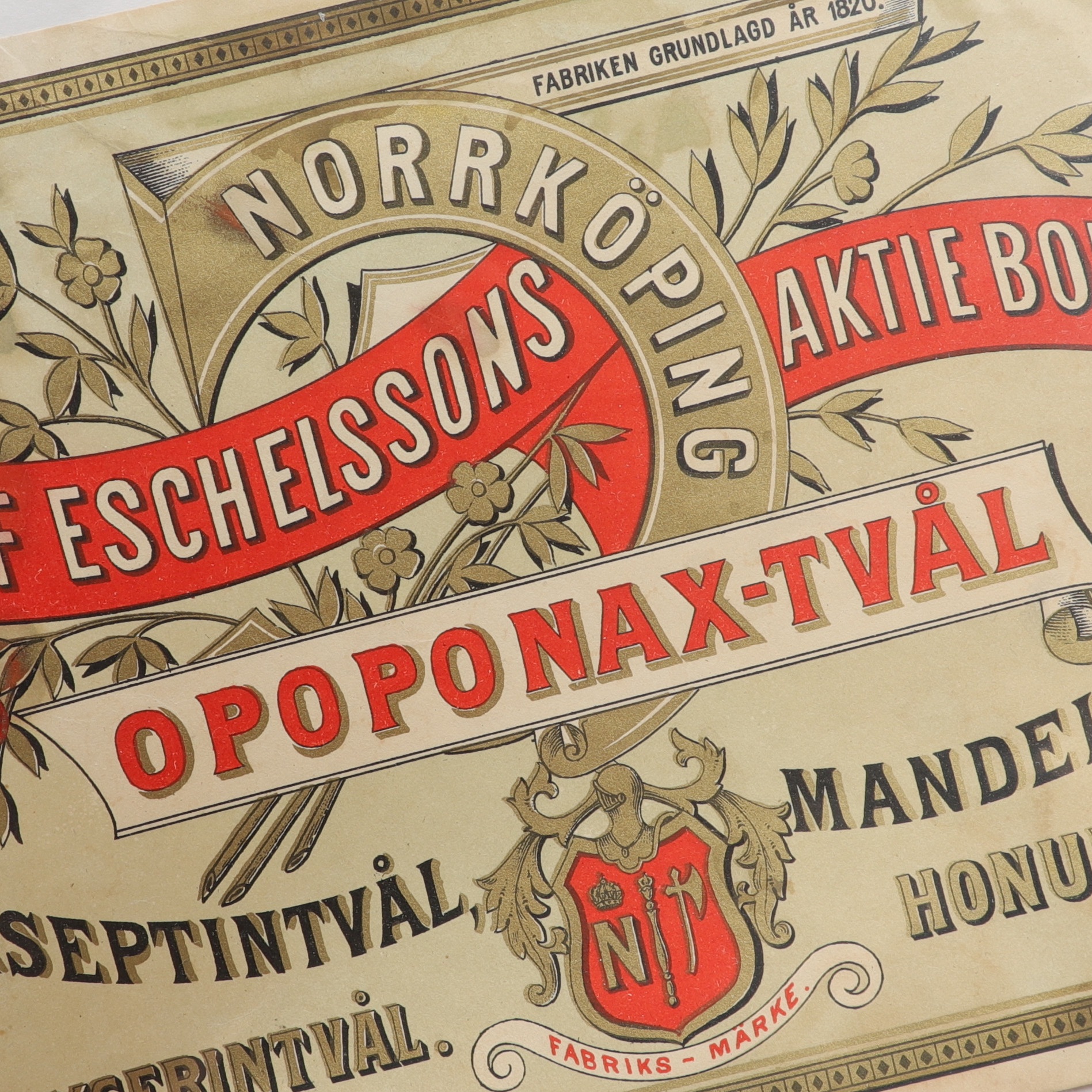 MEMORABILIA, b.la. äldre kvitton/fakturor samt brevmärken, Norrköping, 18-/1900-tal.