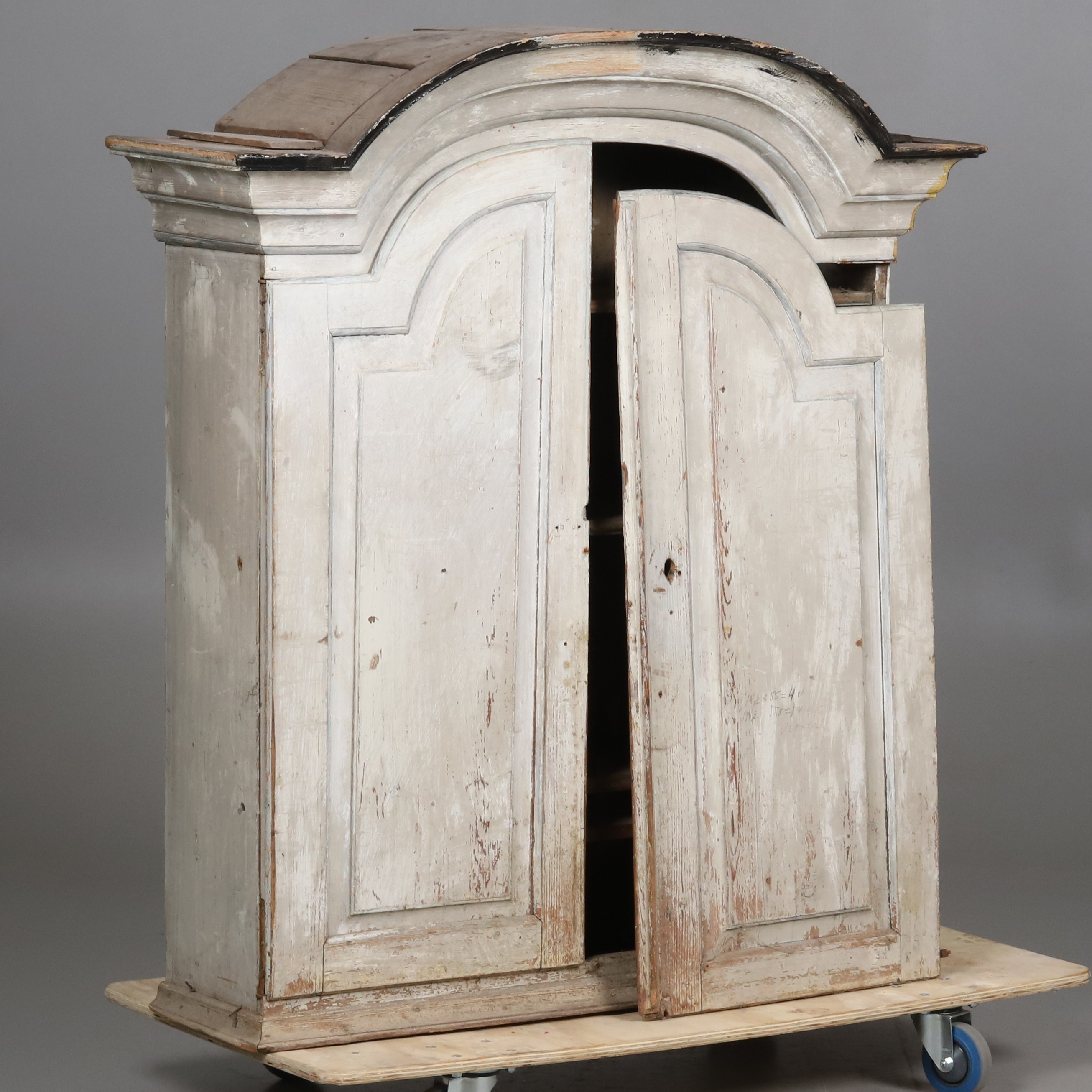 VÄGGHÄNGSKÅP, allmoge, 17/1800-tal.