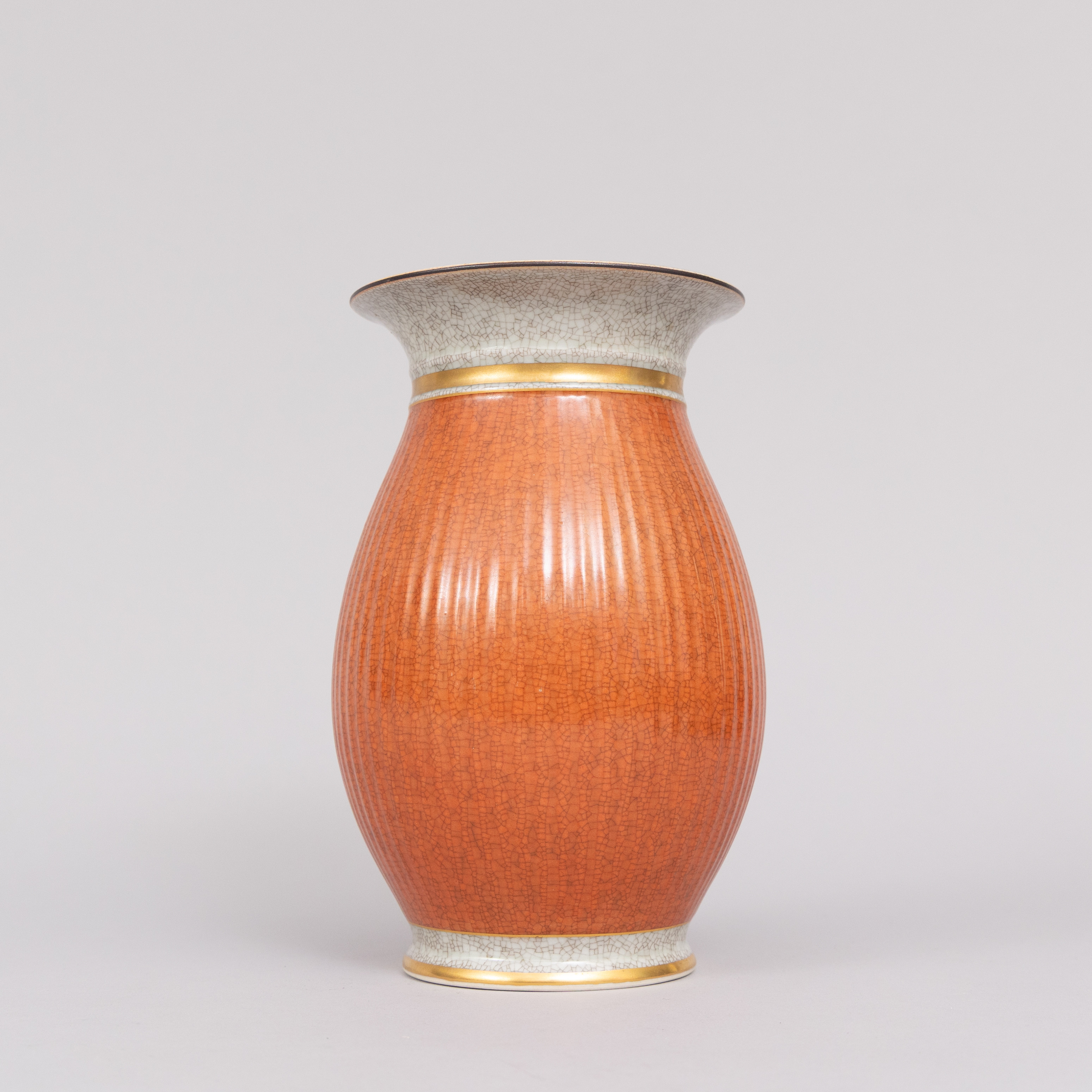 VAS, porslin, craquelé, Royal Copenhagen.
