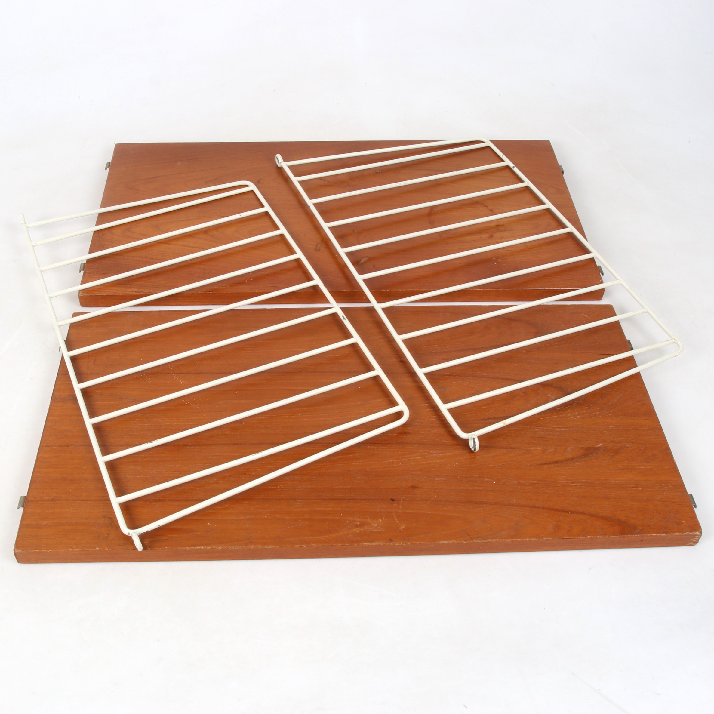 BOKHYLLA, teak, string, 1950/60-tal.