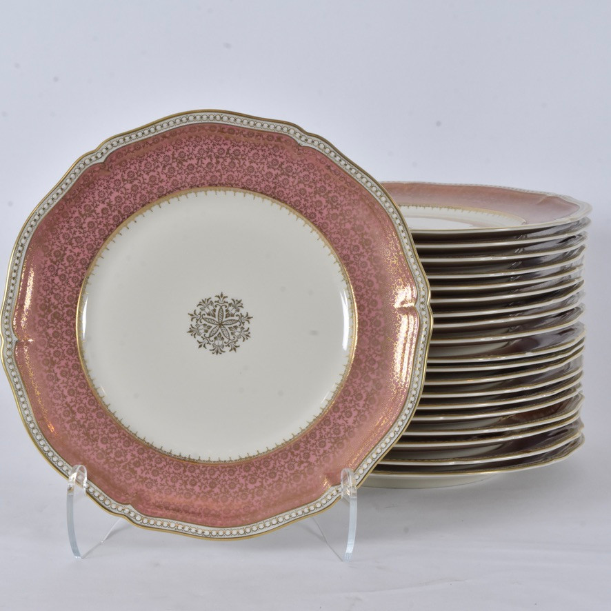 TALLRIKAR 20 stycken, porslin, "Chippendale", Rosenthal, Tyskland.
