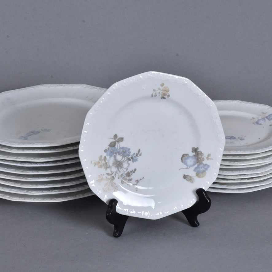 MATSERVISDELAR, 19 st, porslin, "Maria", Rosenthal.