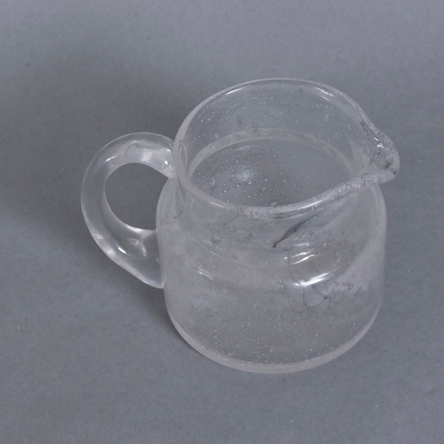ERIK HÖGLUND. Tillbringare, glas, signerad.