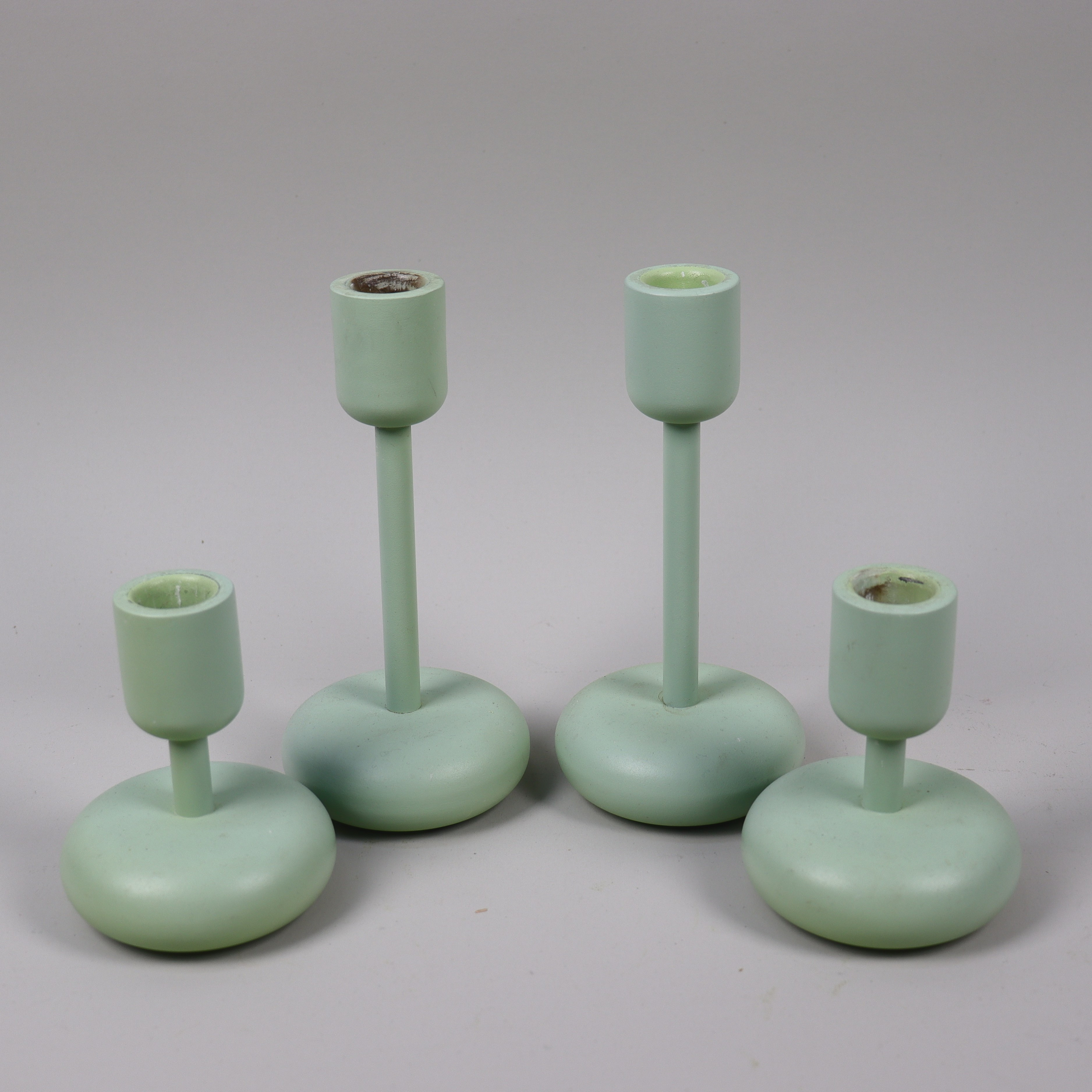 MATTI KLENELL. ljusstakar, "Nappula", metall, Iittala, Finland, 4 st.