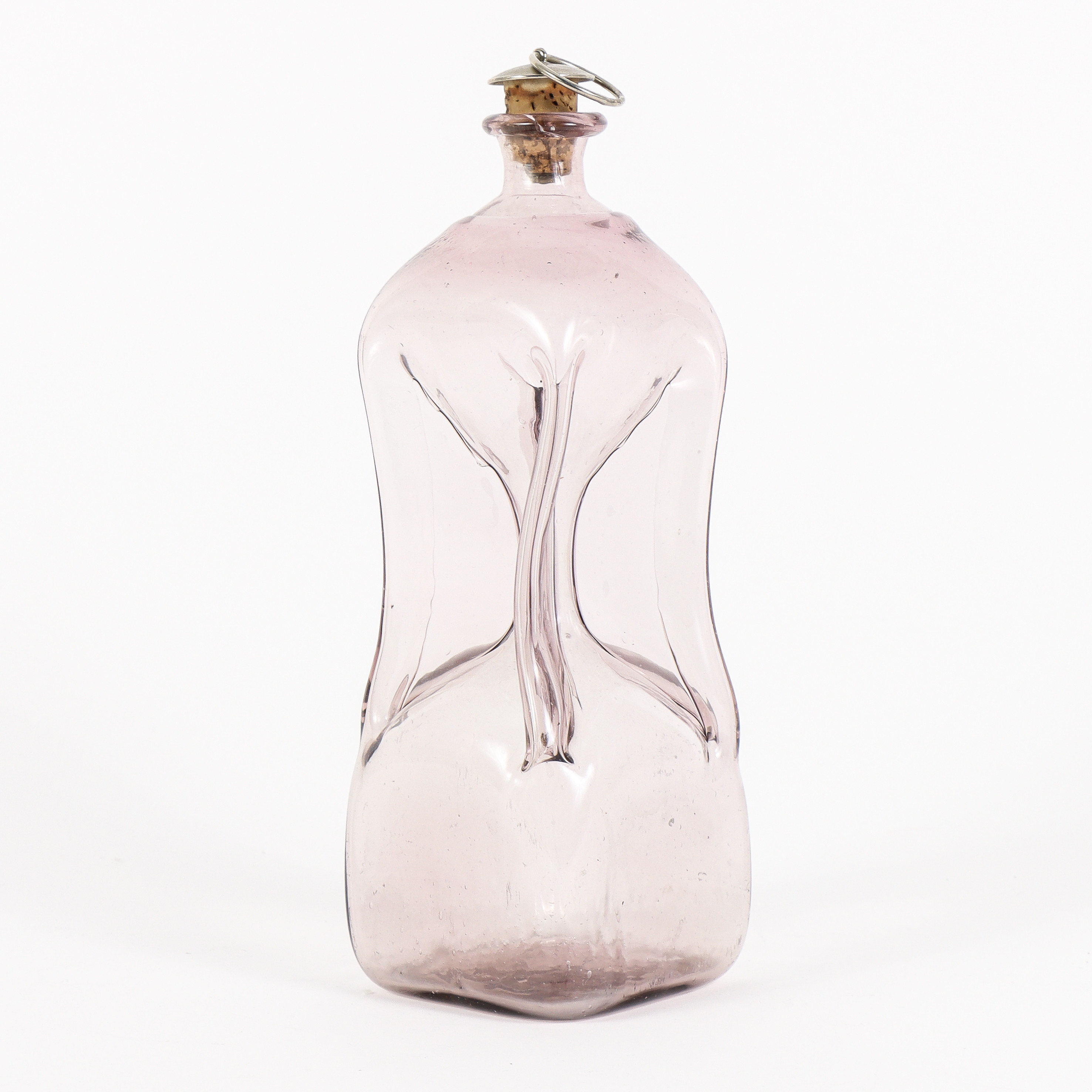 KLUCKFLASKA glas, 1800-tal.