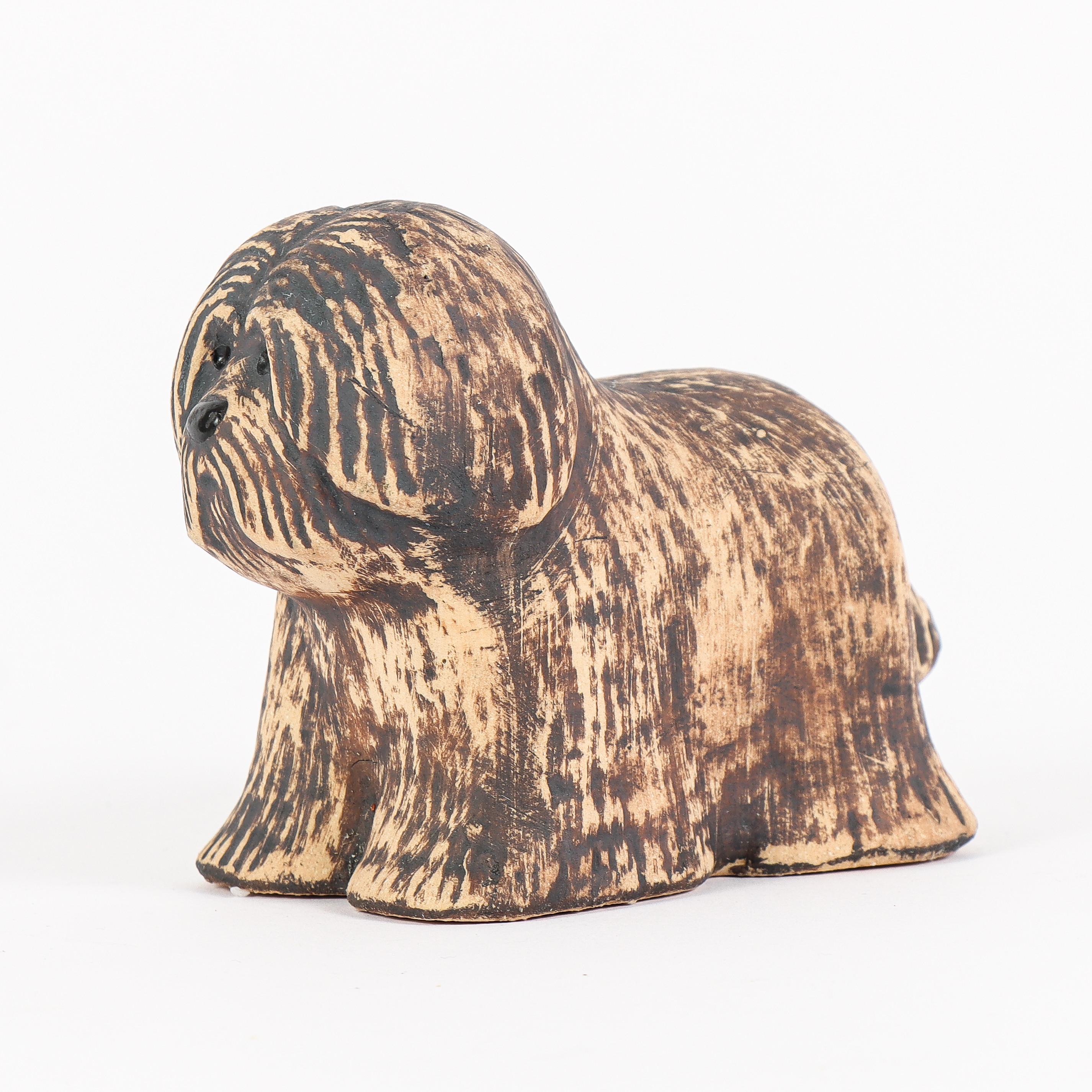 LISA LARSON, Figurin, "Rufus", ur serien Barn & Barnbarn, stengods, Gustavsberg.