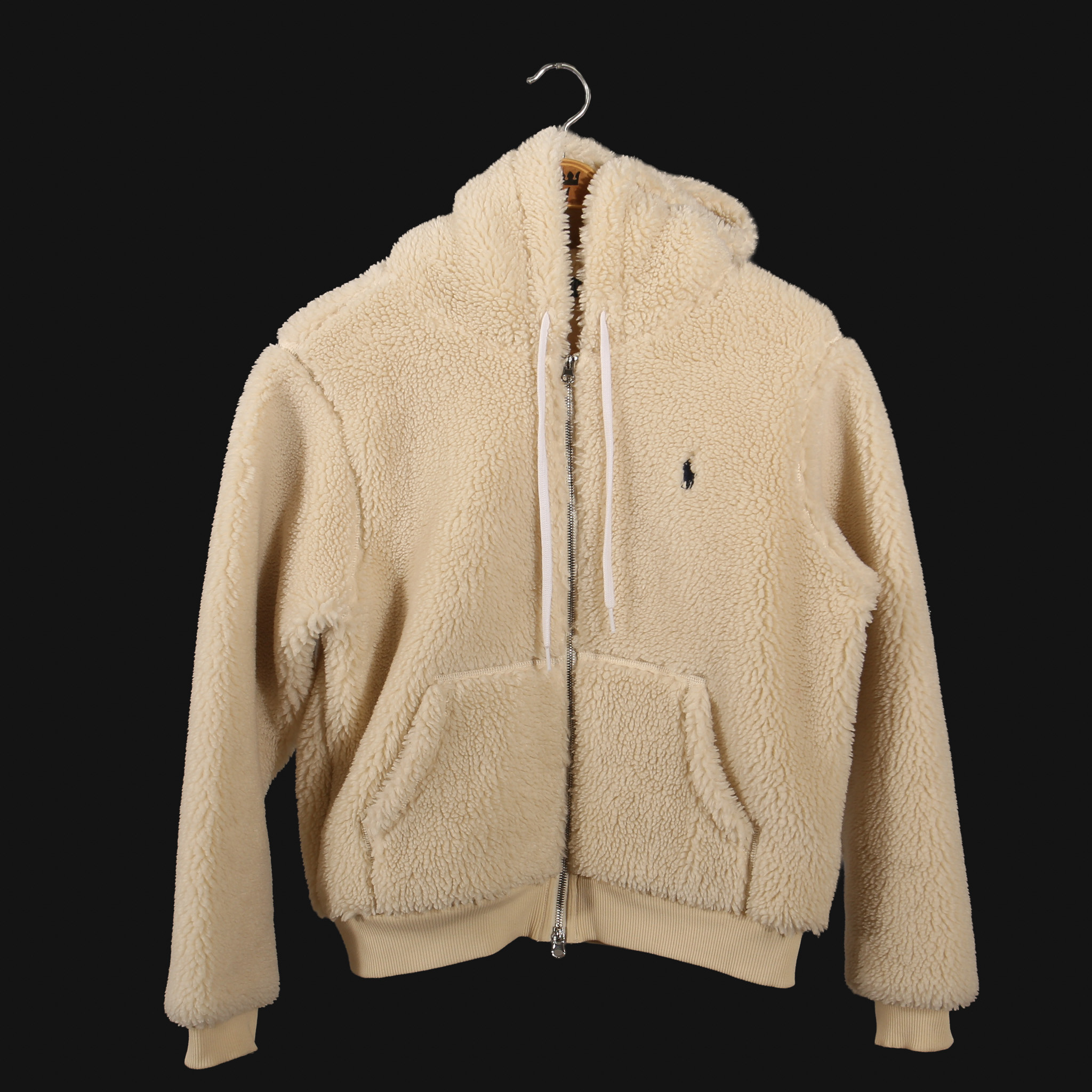 RALPH LAUREN. High-Pile Fleece Full-Zip Hoodie.