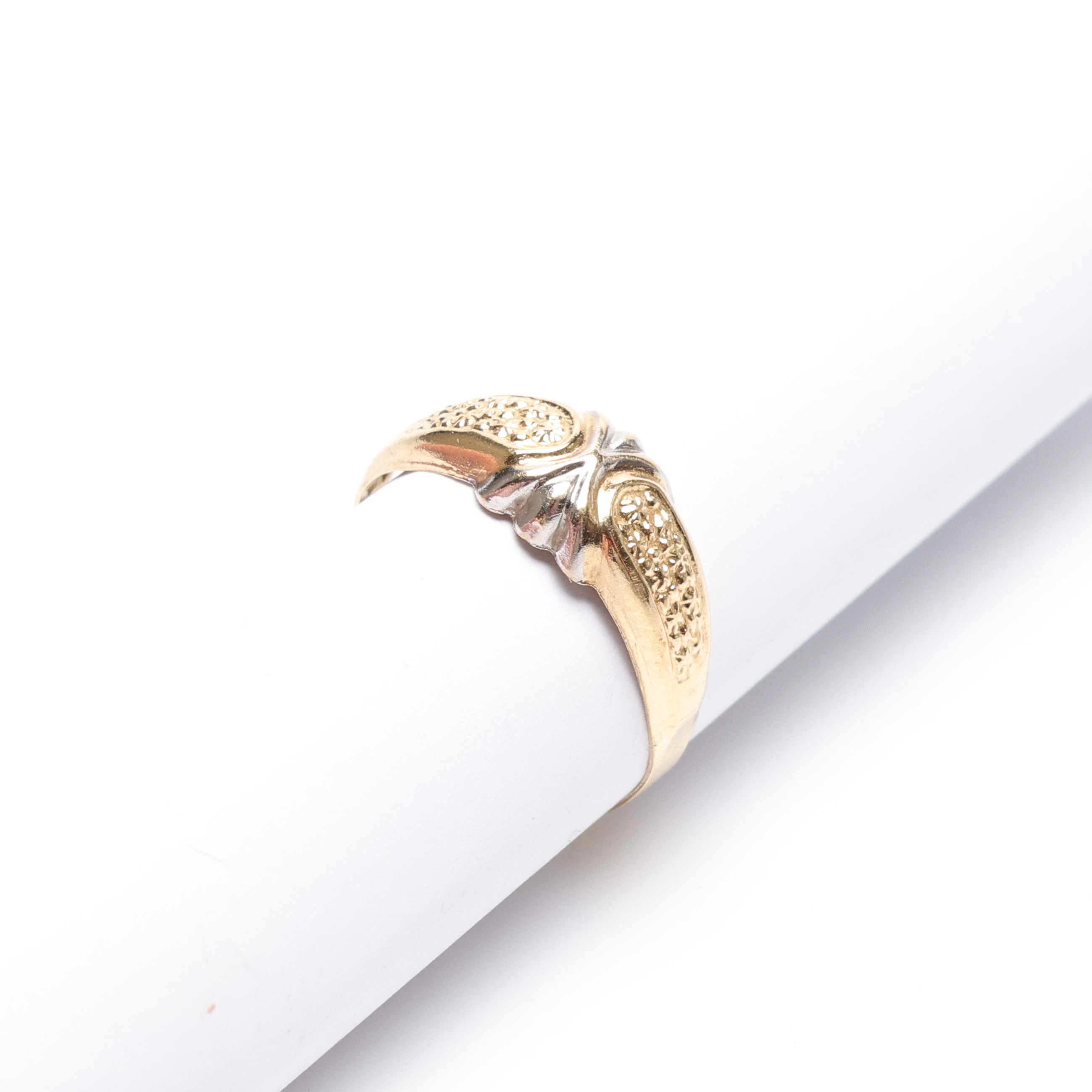 RING, 14K, Guld, vikt cirka 0,9 gram.