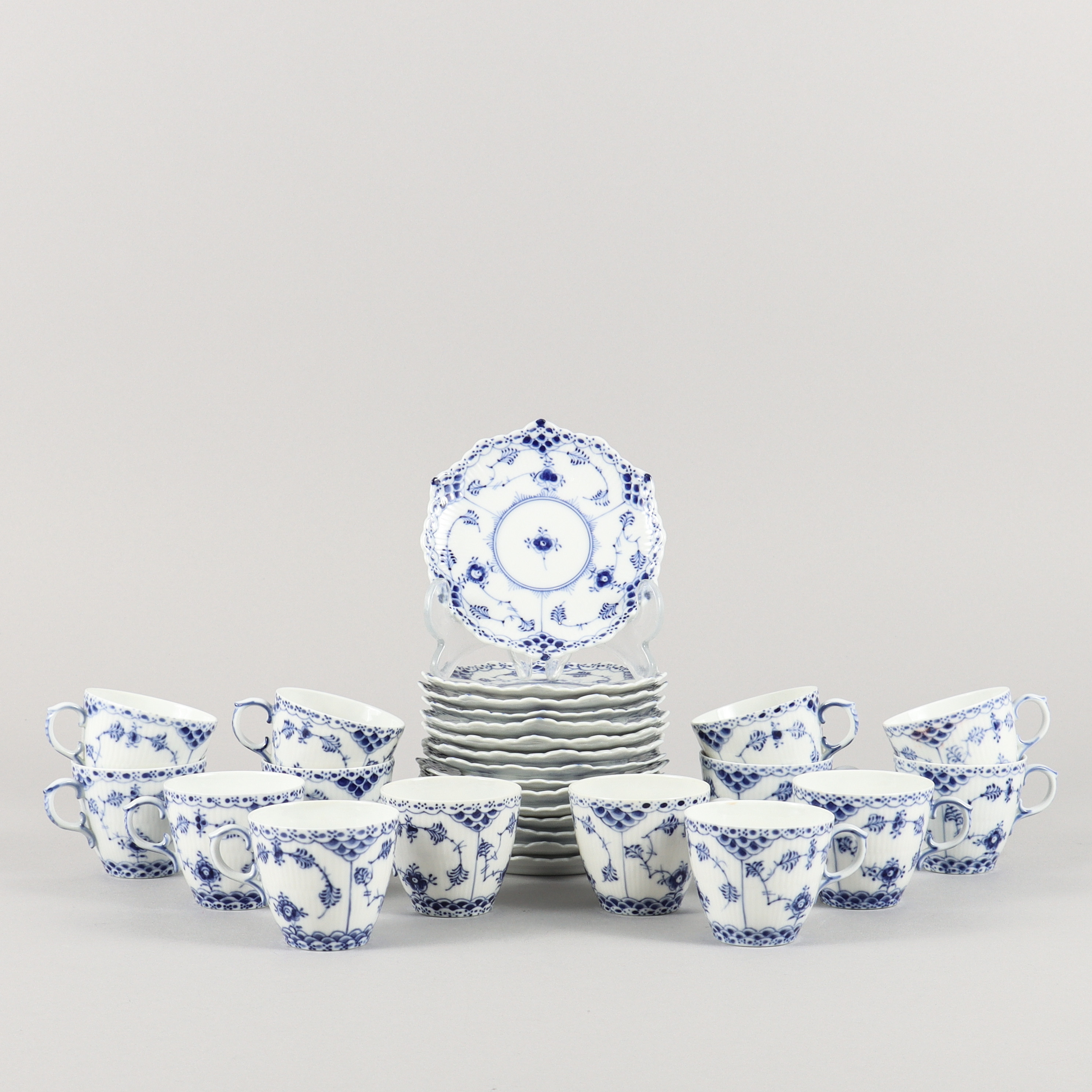 MOCKAKOPPAR Royal Copenhagen, Musselmaler, helblond, 1/1038.