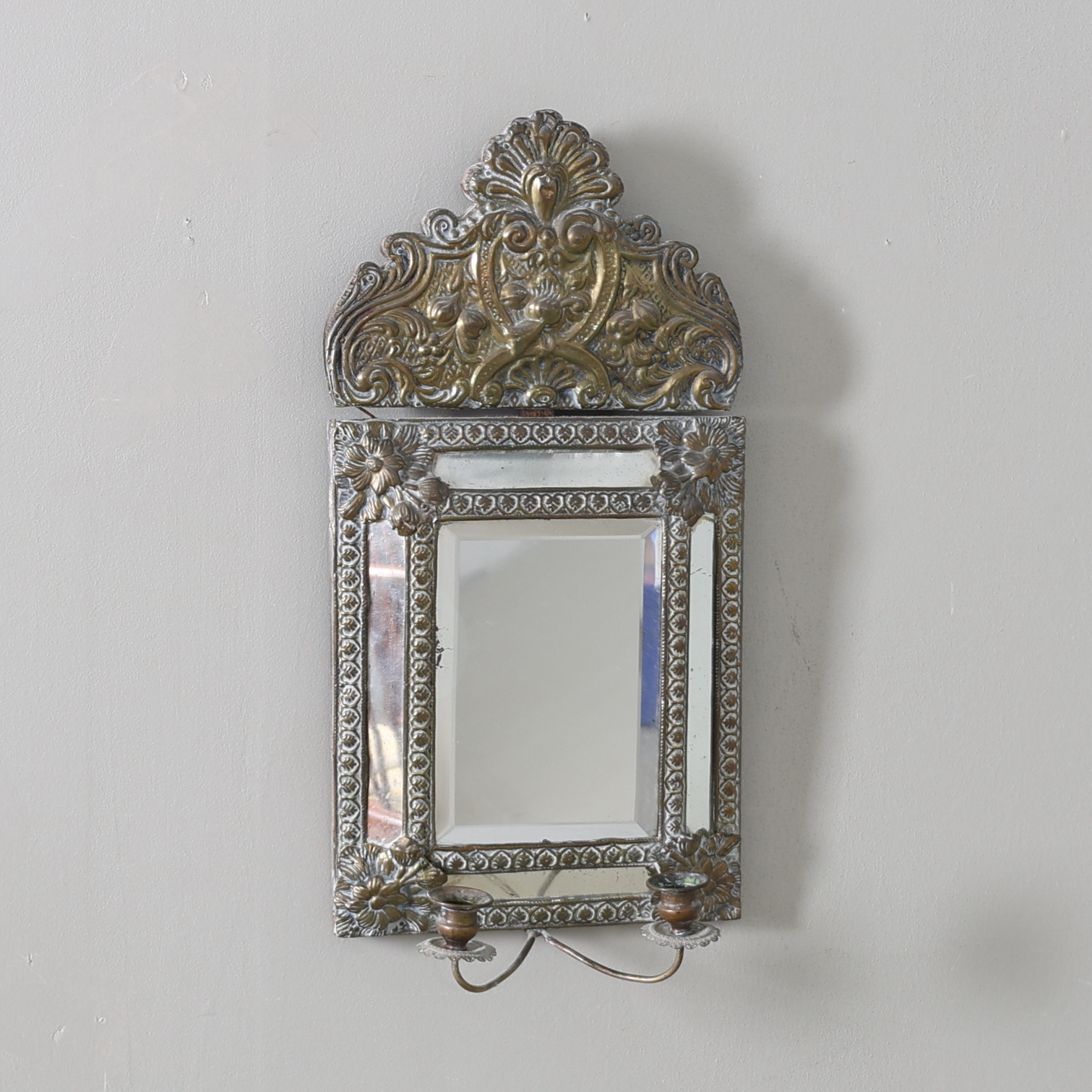 SPEGELLAMPETT, barockstill, 18/1900-tal.