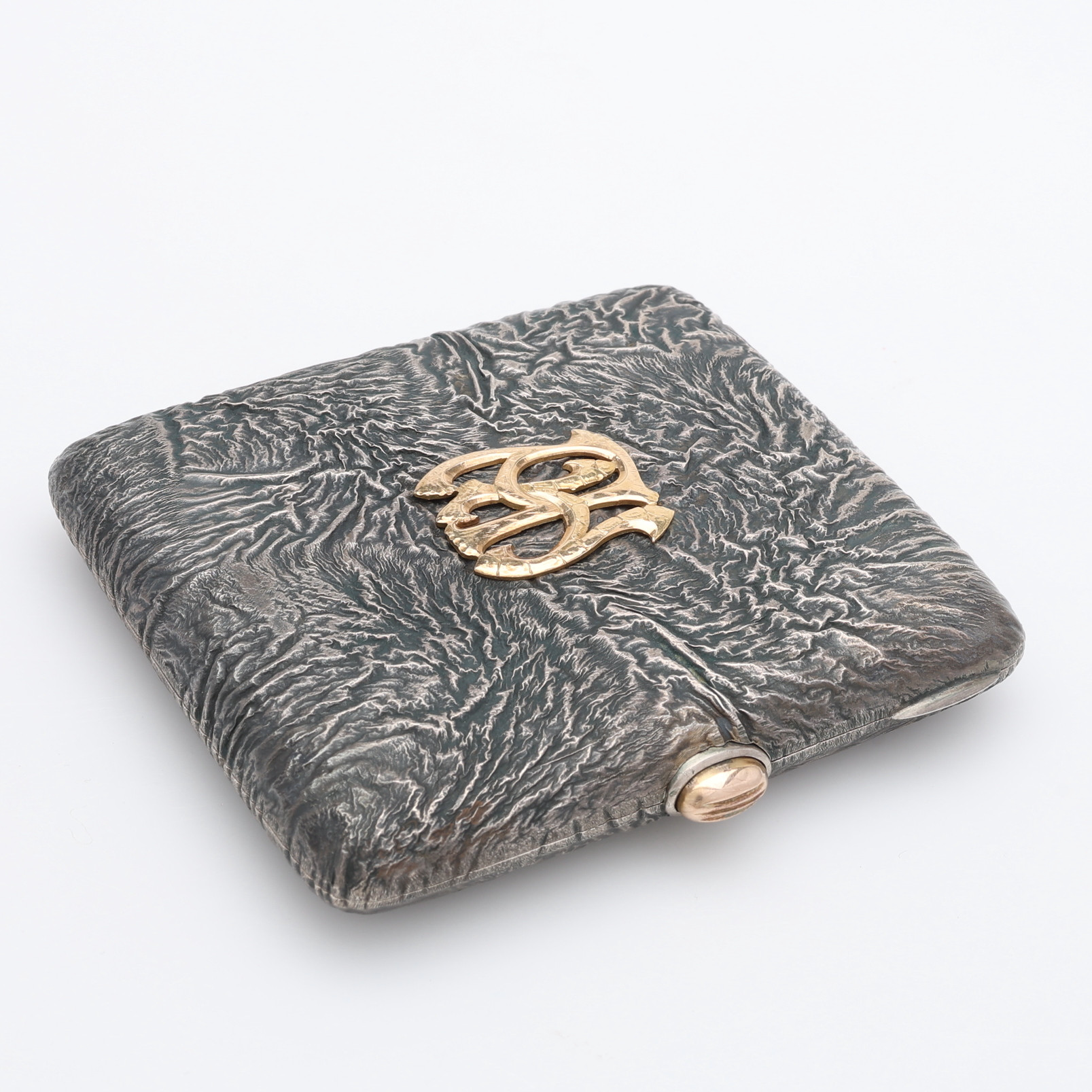 CIGARETTETUI, SILVER, FINLAND, VIKT CA 111 GRAM.