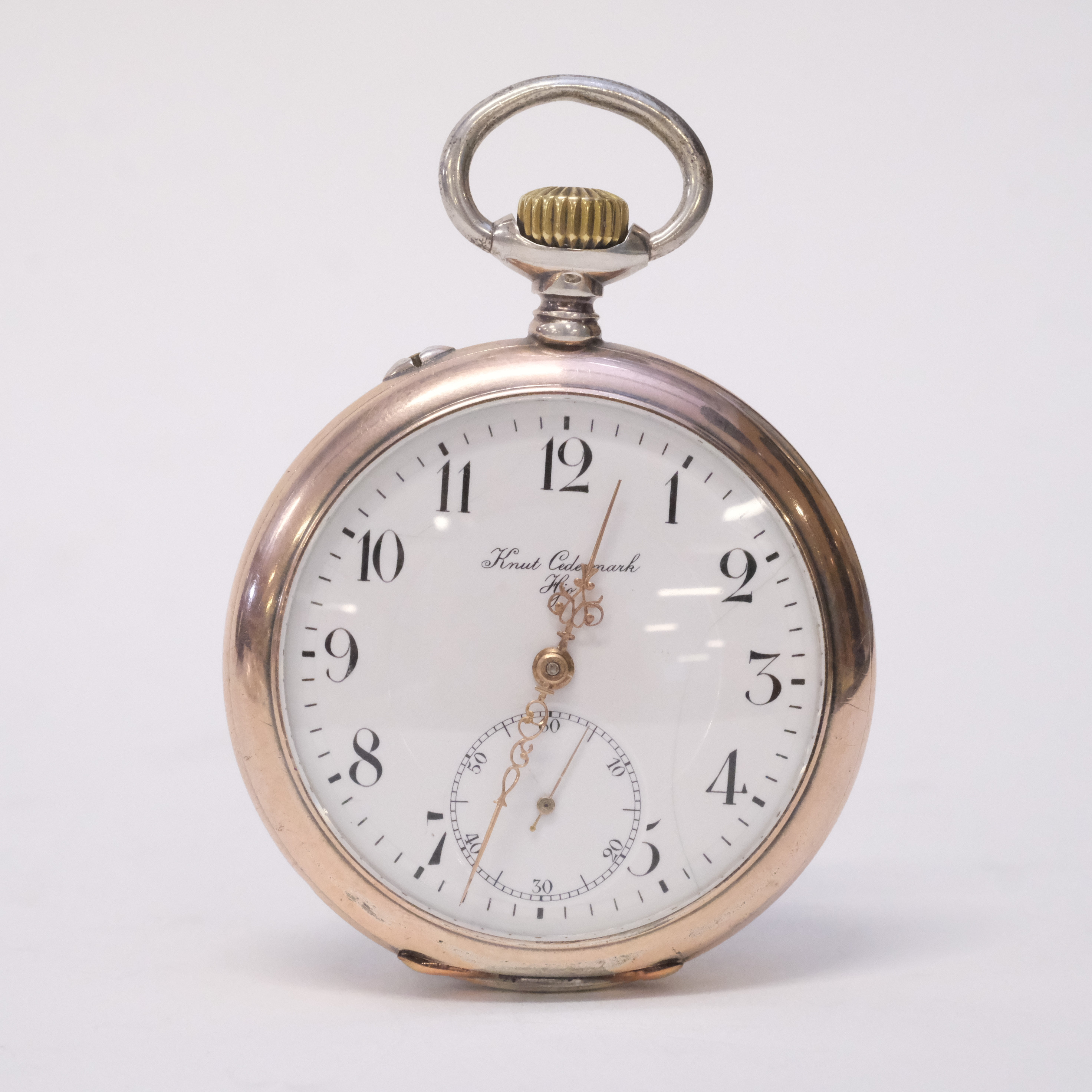 IWC. FICKUR. SILVERBOETTER. ÅR 1906. INTERNATIONAL WATCH CO.