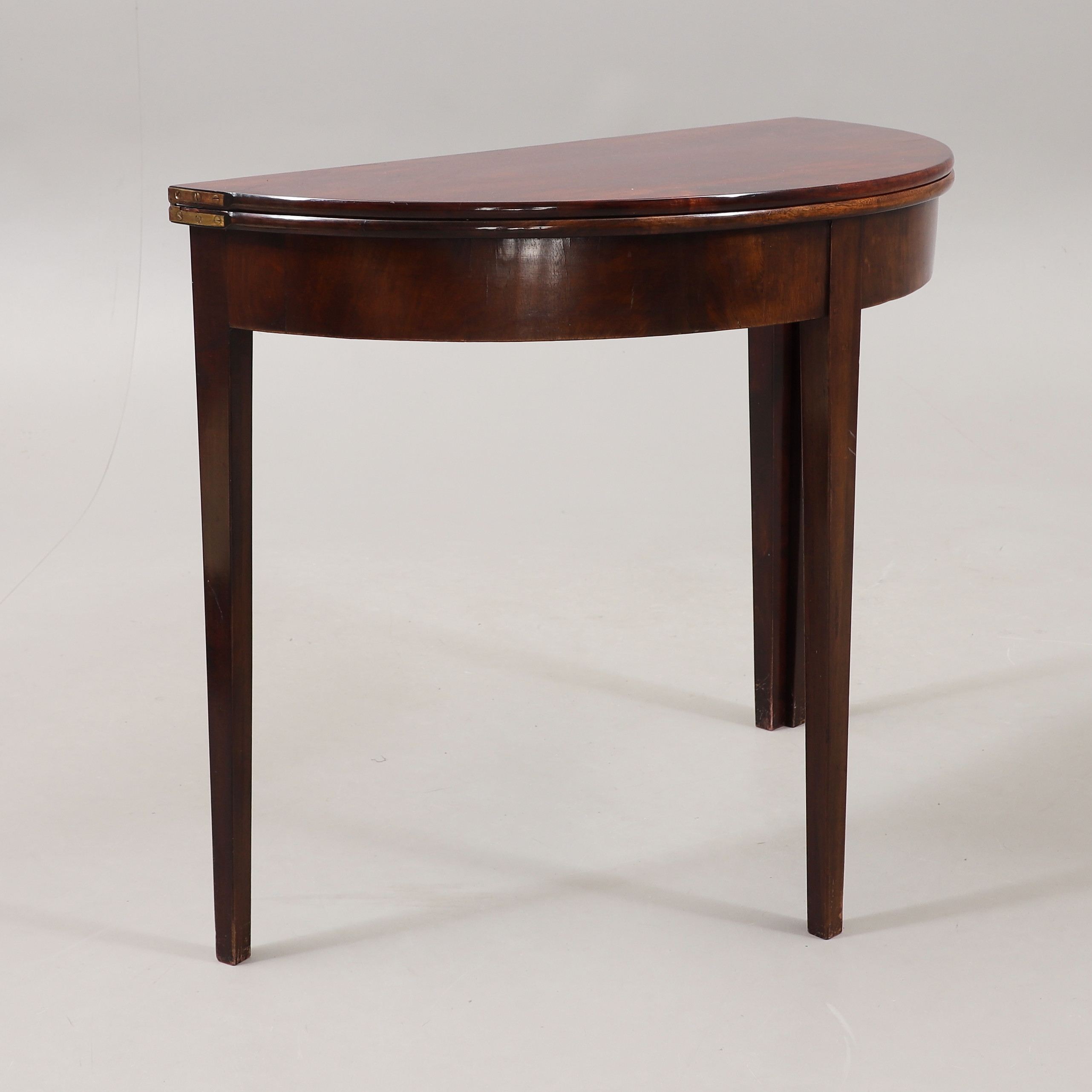 SPELBORD, mahogny, sengustaviankt, 1800-tal.