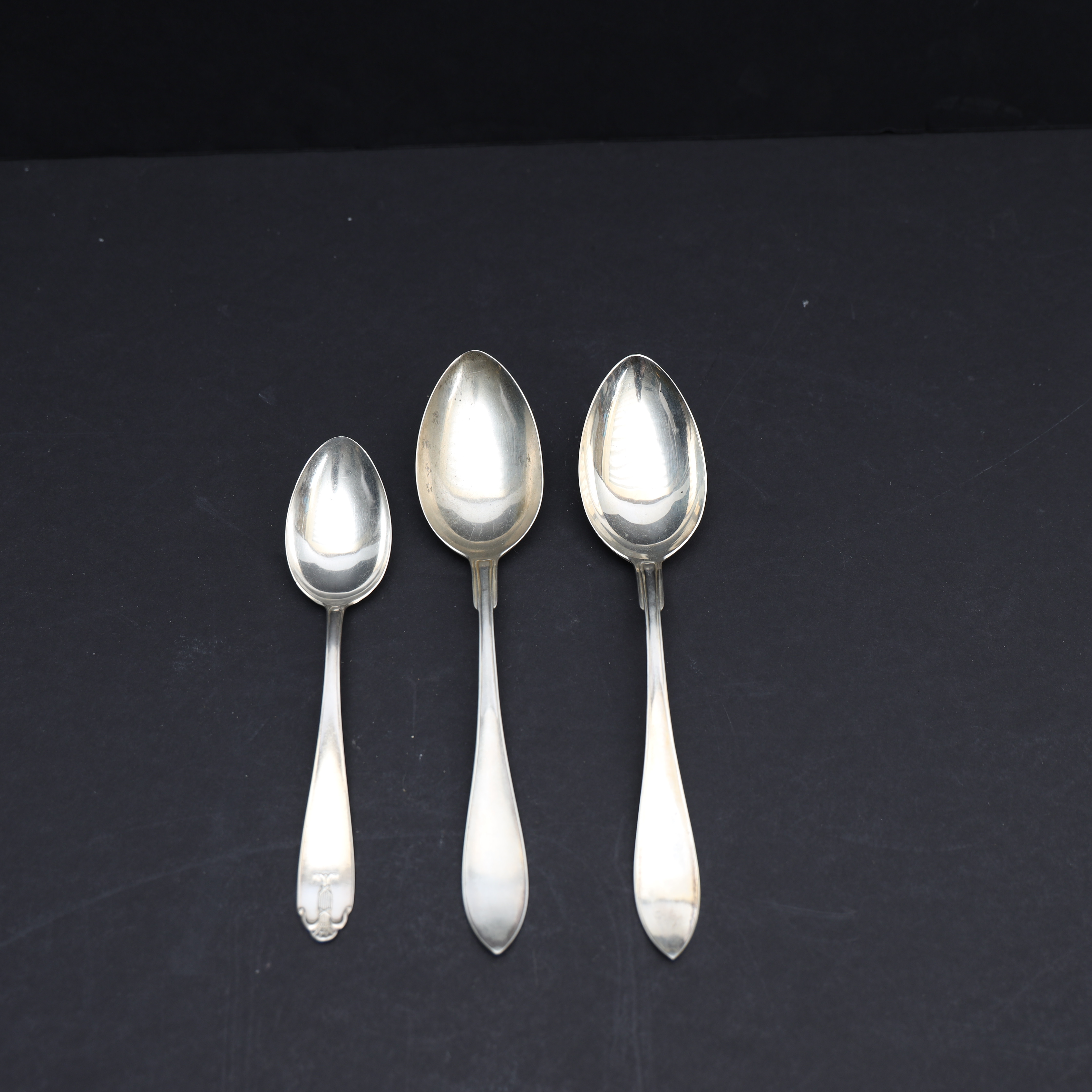 SILVER 3 delar, matskedar 2st samt bordssked.