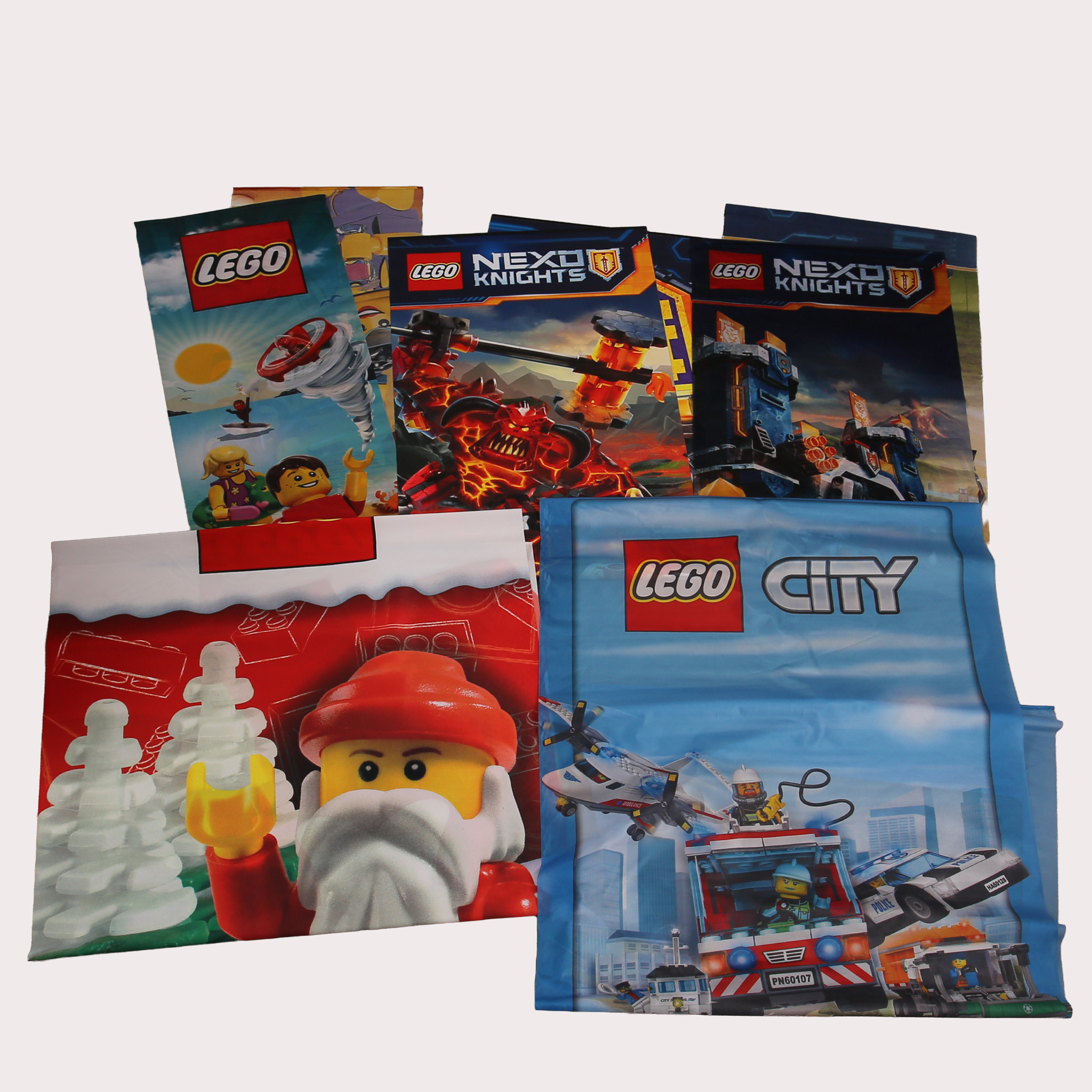 BUTIKSVEPOR, LEGO, 5 st., med varierande bilder.