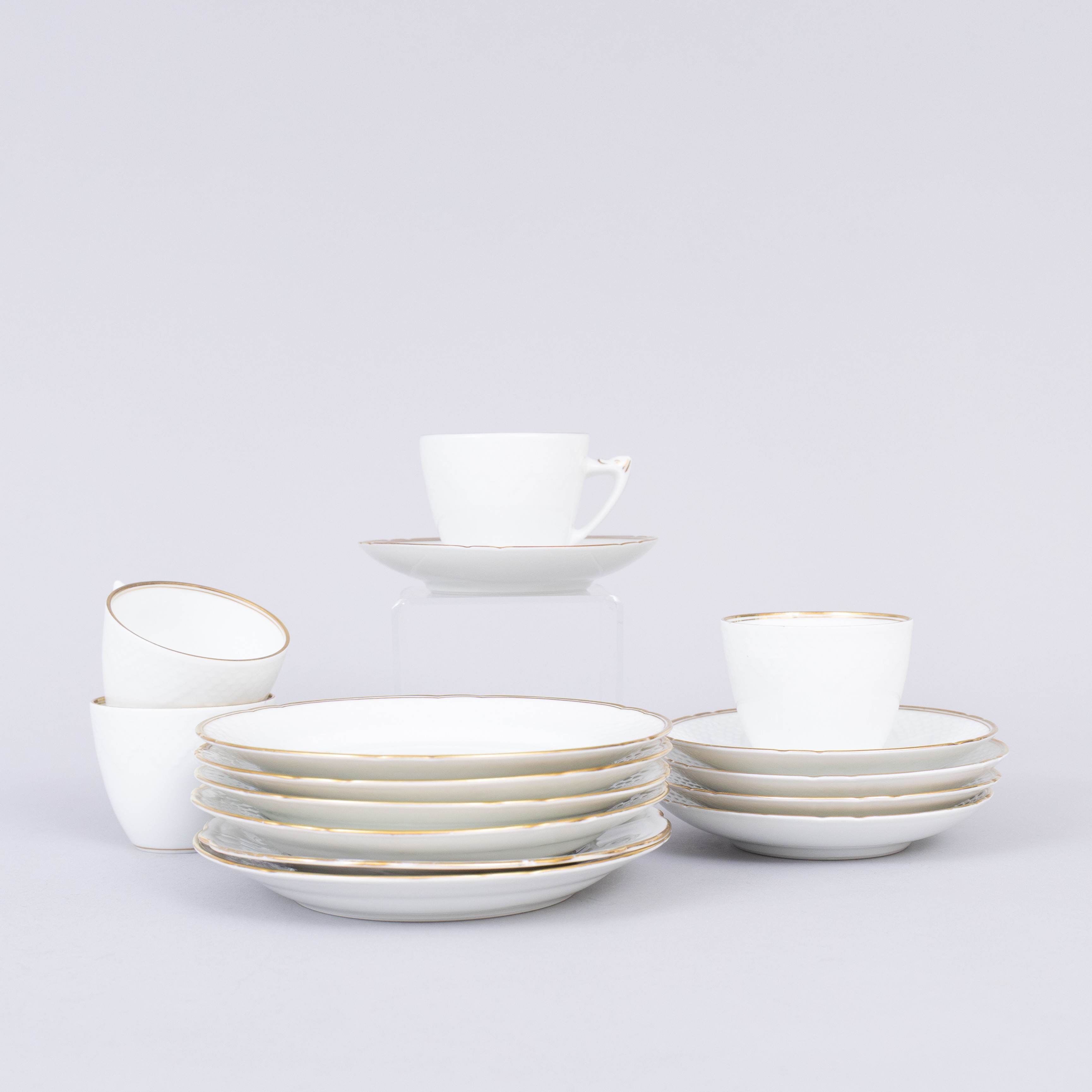 KAFFESERVIS, 14 delar, "Elegance" Bing&Gröndahl, Denmark.