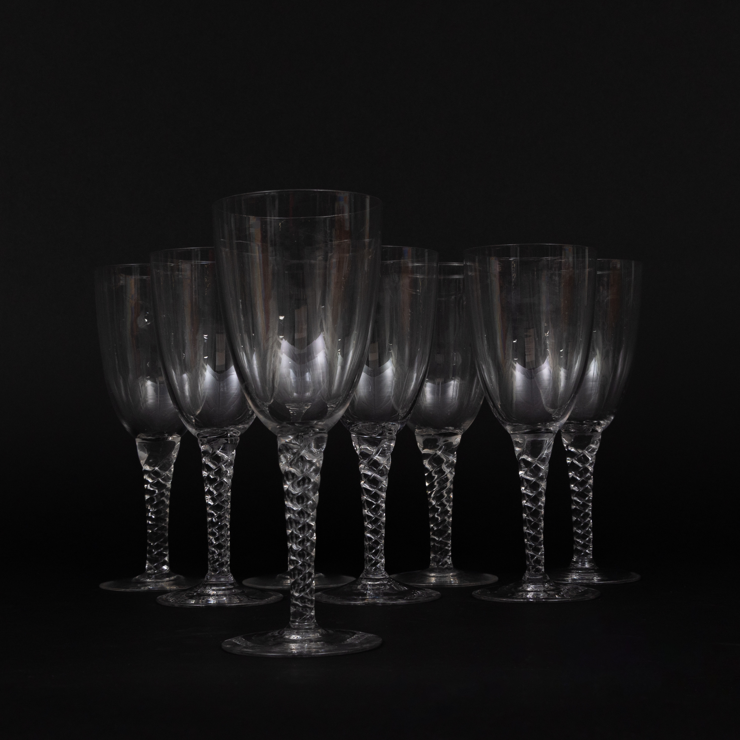 RÖDVISGLAS, 8 st, 1900-tal.