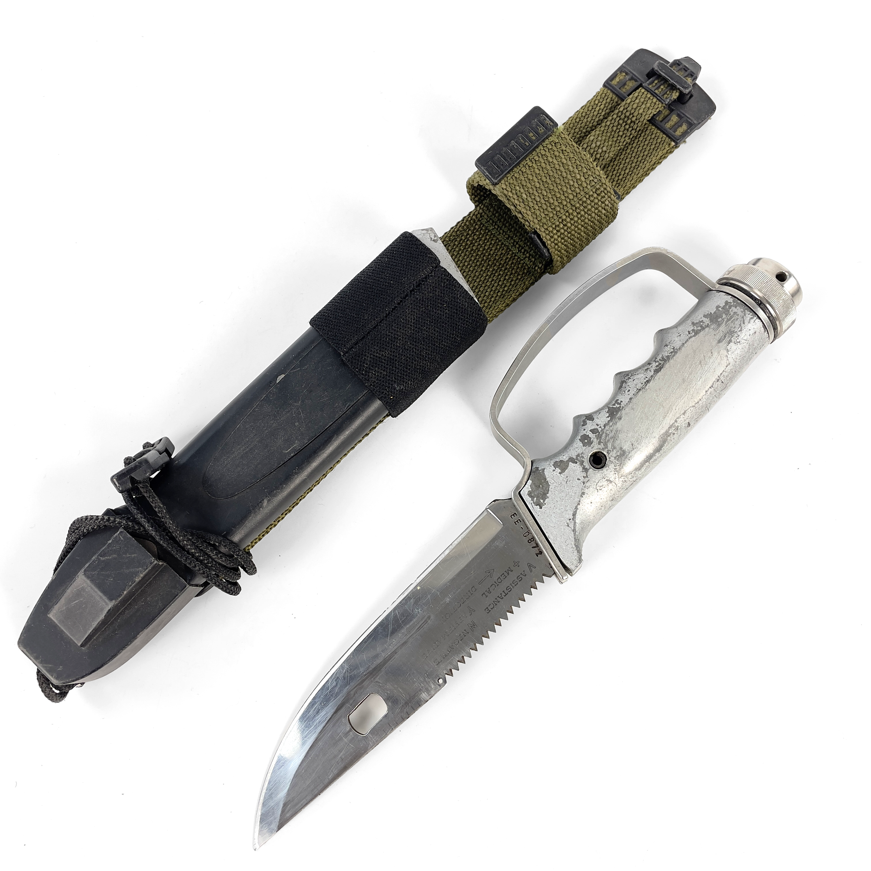 ÖVERLEVNADSKNIV, Marto "Explora Survival", Spanien, 1980/90-tal.