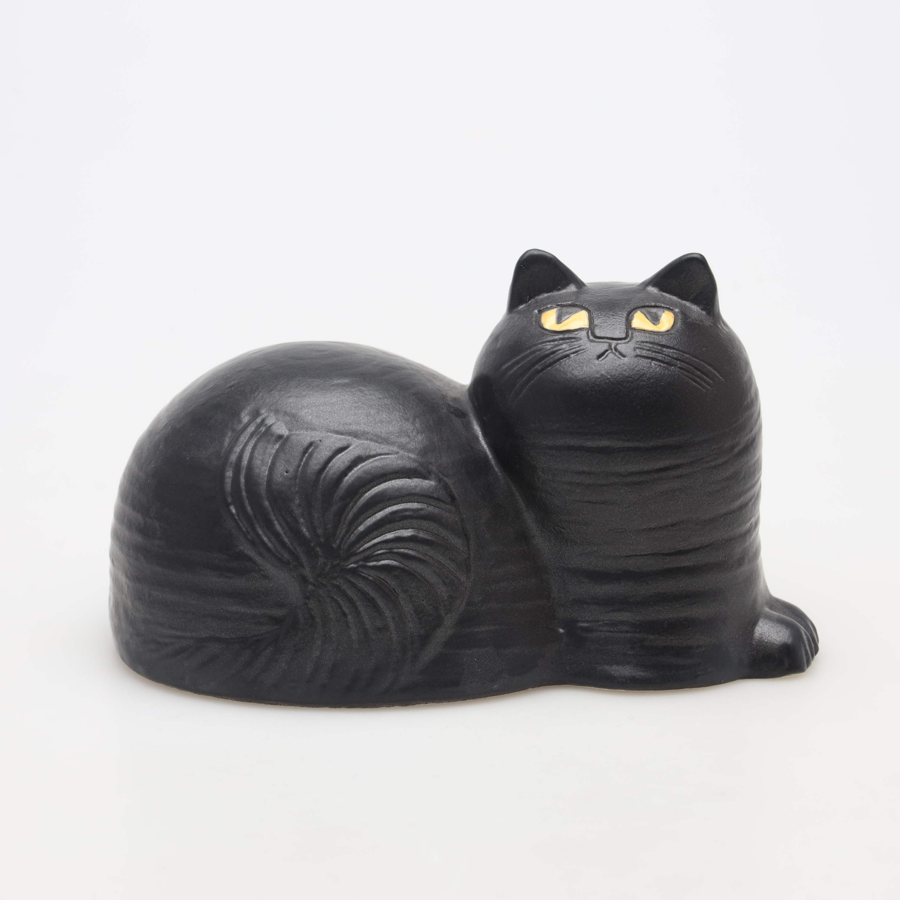LISA LARSON. FIGURIN, stengods, katt, "Maj", Gustavsberg.