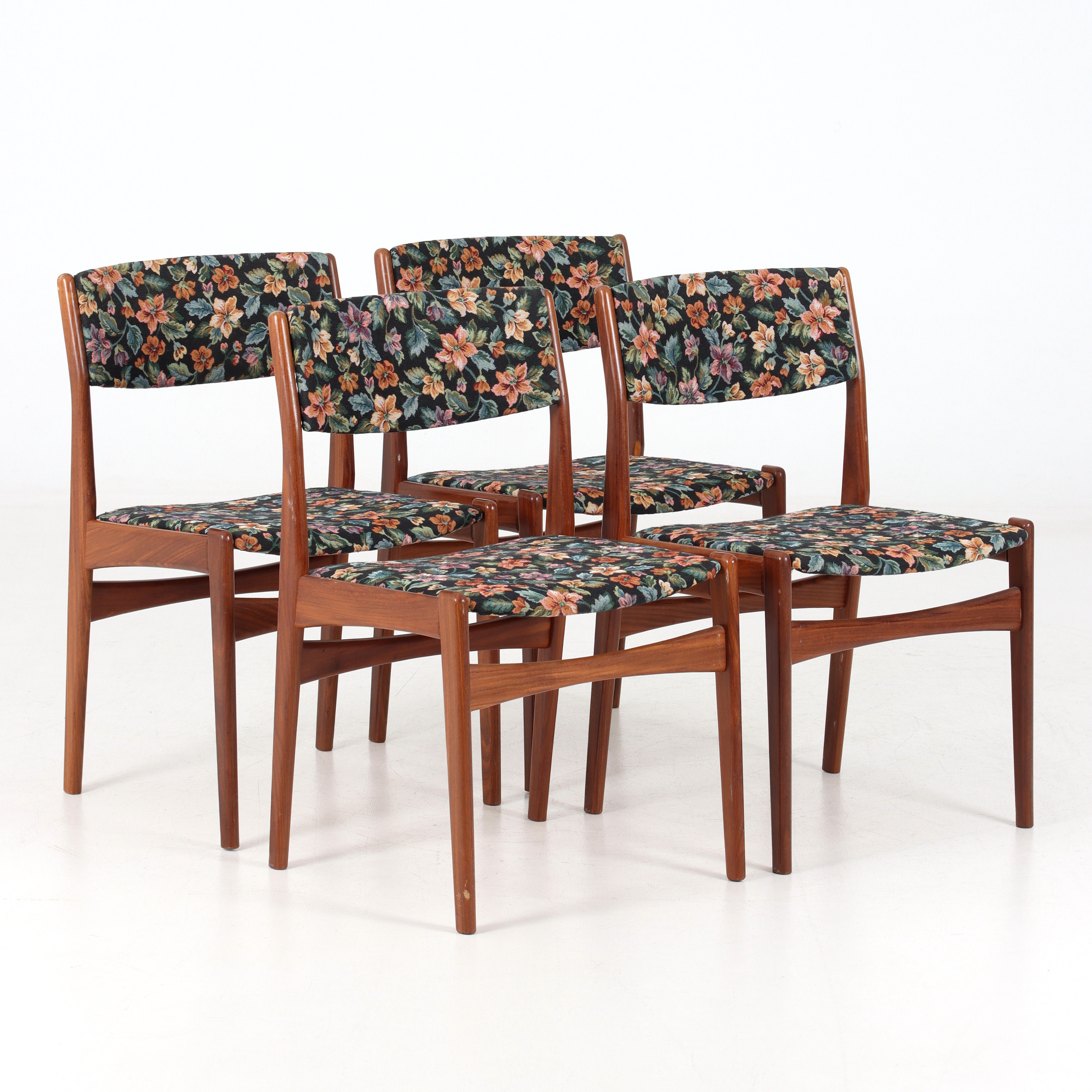 STOLAR, 4 st, teak, 1950/60-tal.