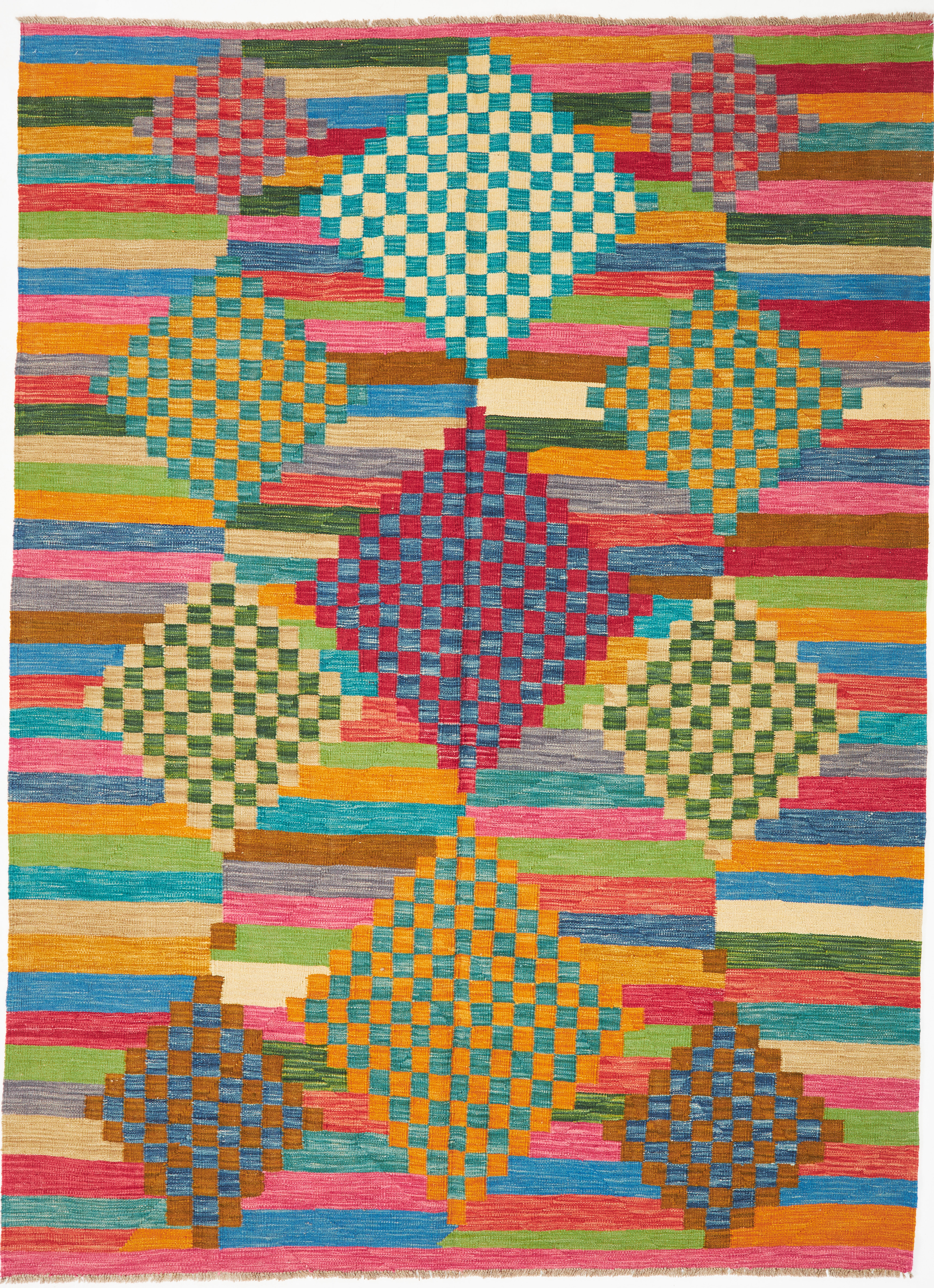 KELIM, Matta, ull, samtida, ca 243 x 175 cm.