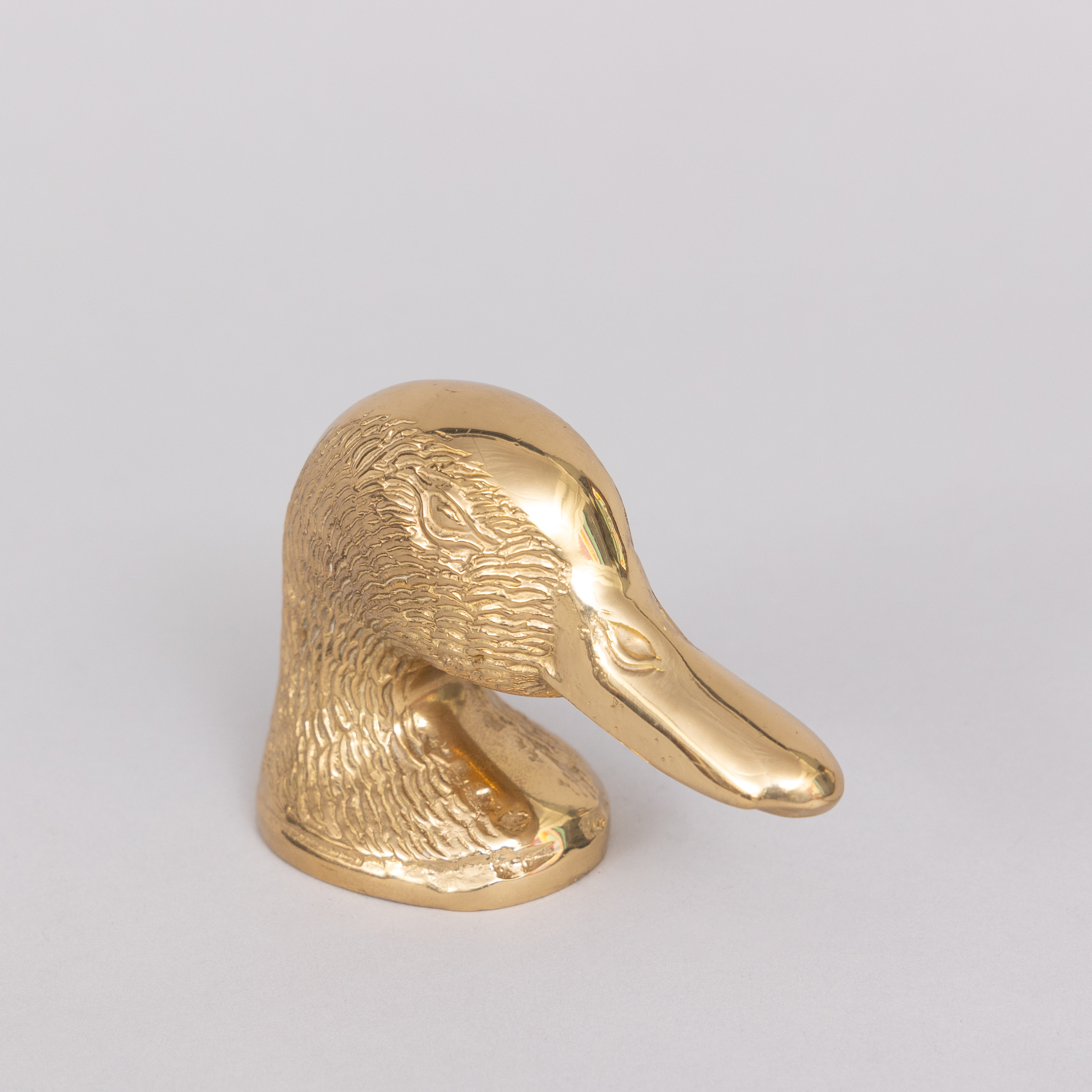 KAPSYLÖPPNARE, "Ducky", förkromad gulmetall, 1900-tal.