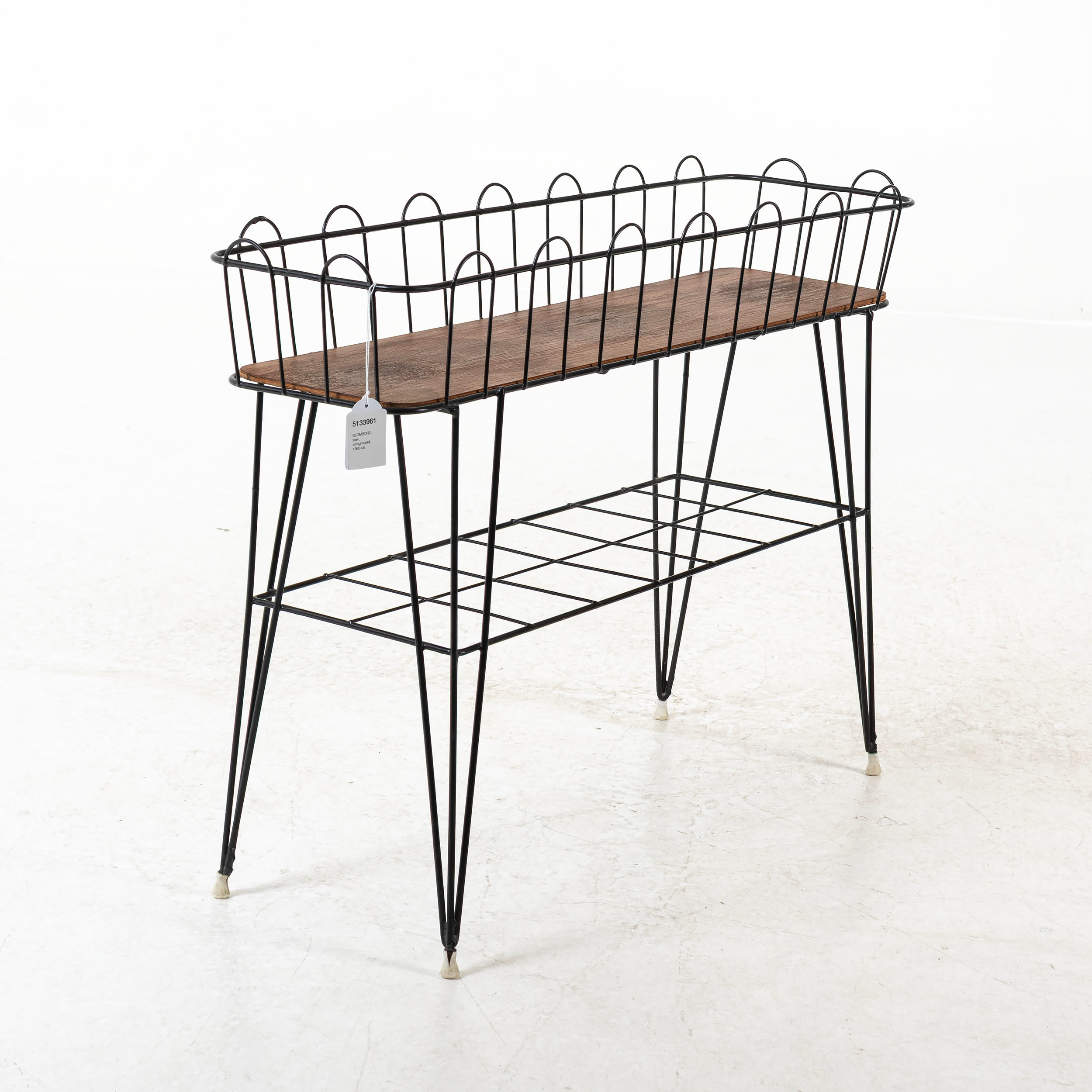 BLOMBORD, teak, stringmodell, 1960-tal.