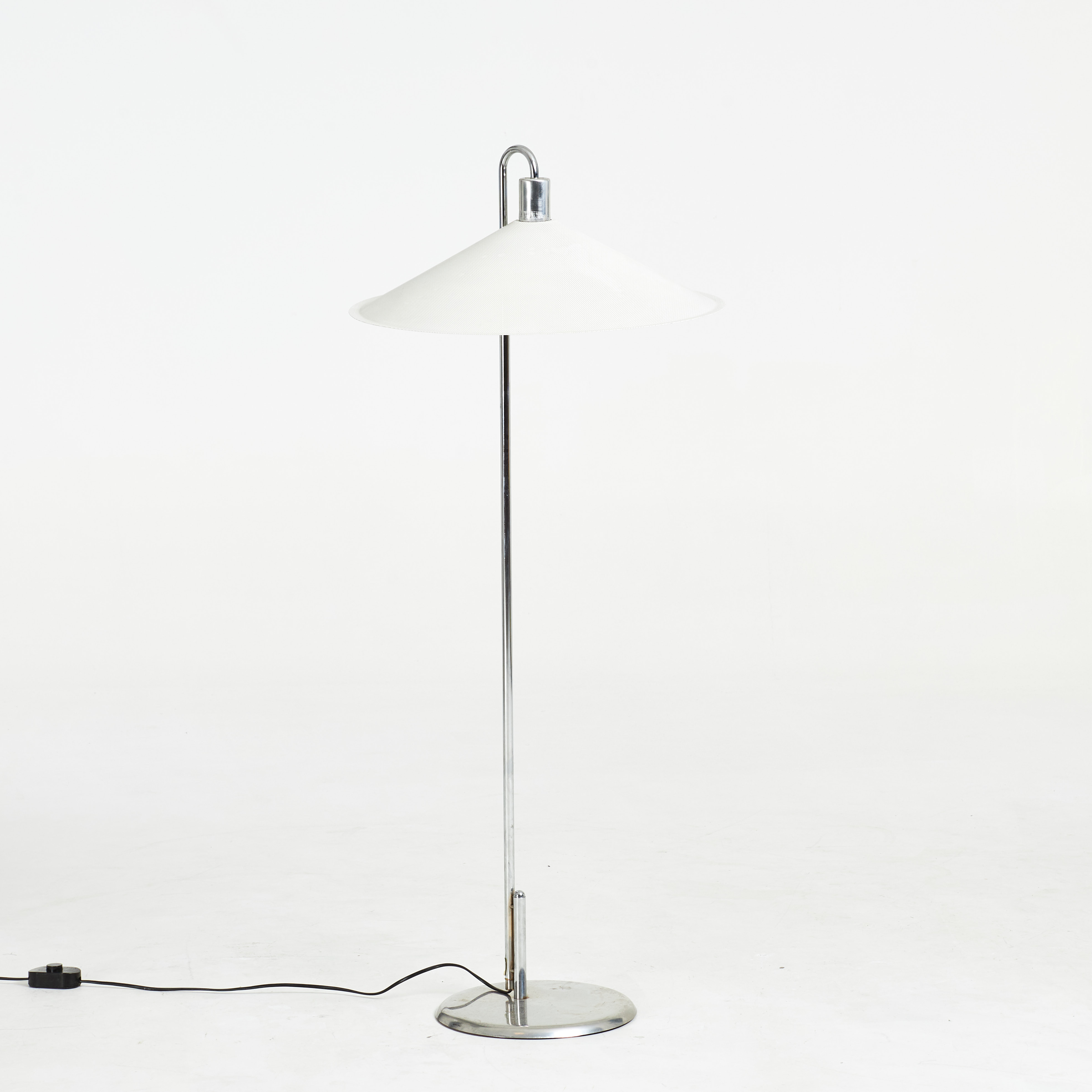 BÖRGE LINDAU & BO LINDEKRANTZ. golvlampa, "Zero", 1900-talets andra hälft.