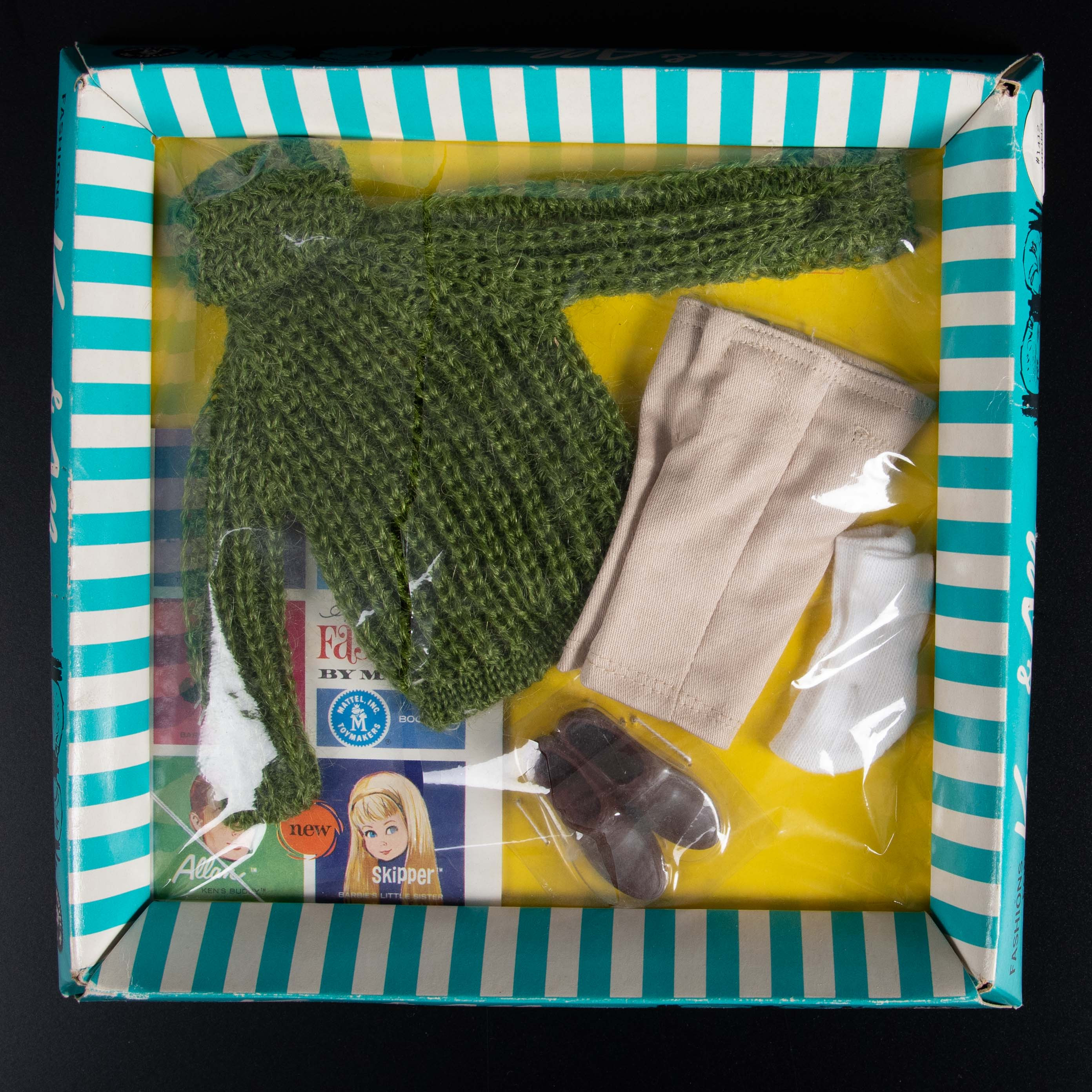 VINTAGE KEN / ALLAN #1412 "Hiking Holiday" (1965) – I Originalkartong.