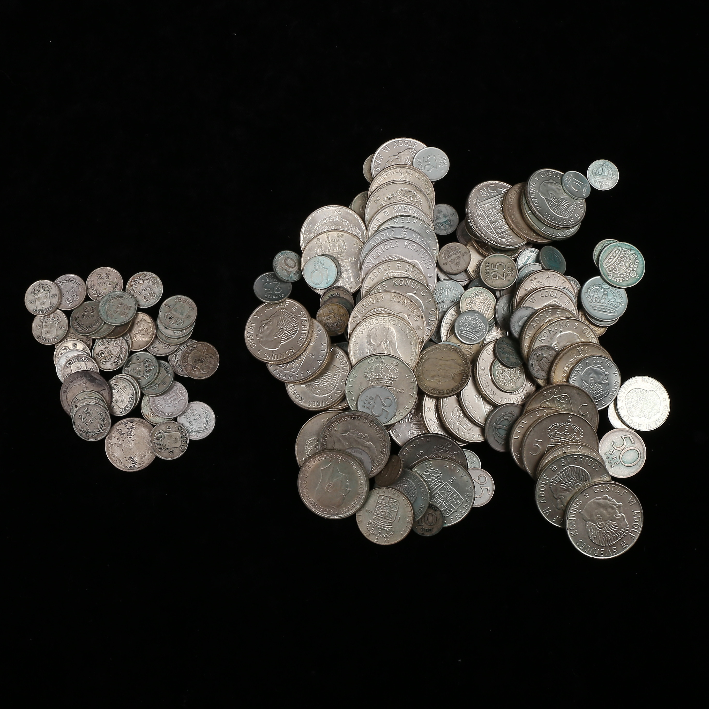 MYNT, silver, Sverige, totalvikt 1096 gram.