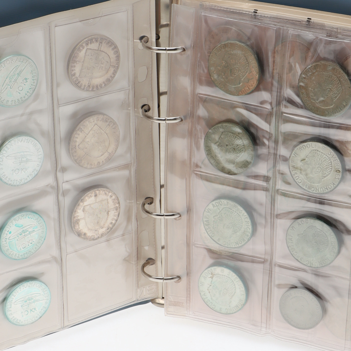 MYNT, 40-90% silver, Svenska, 1900-tal.