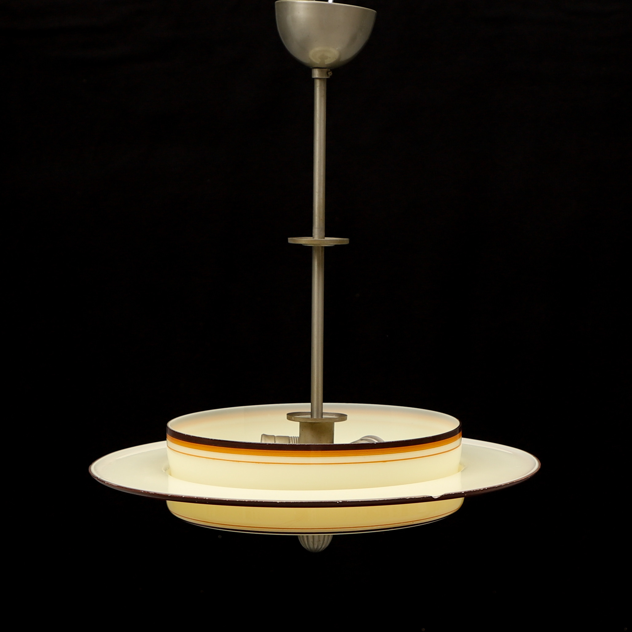 ELEKTRISKA AB CHR. BERG & CO (CEBE), Svalöv. Taklampa, Swedish Modern, 1930-tal.