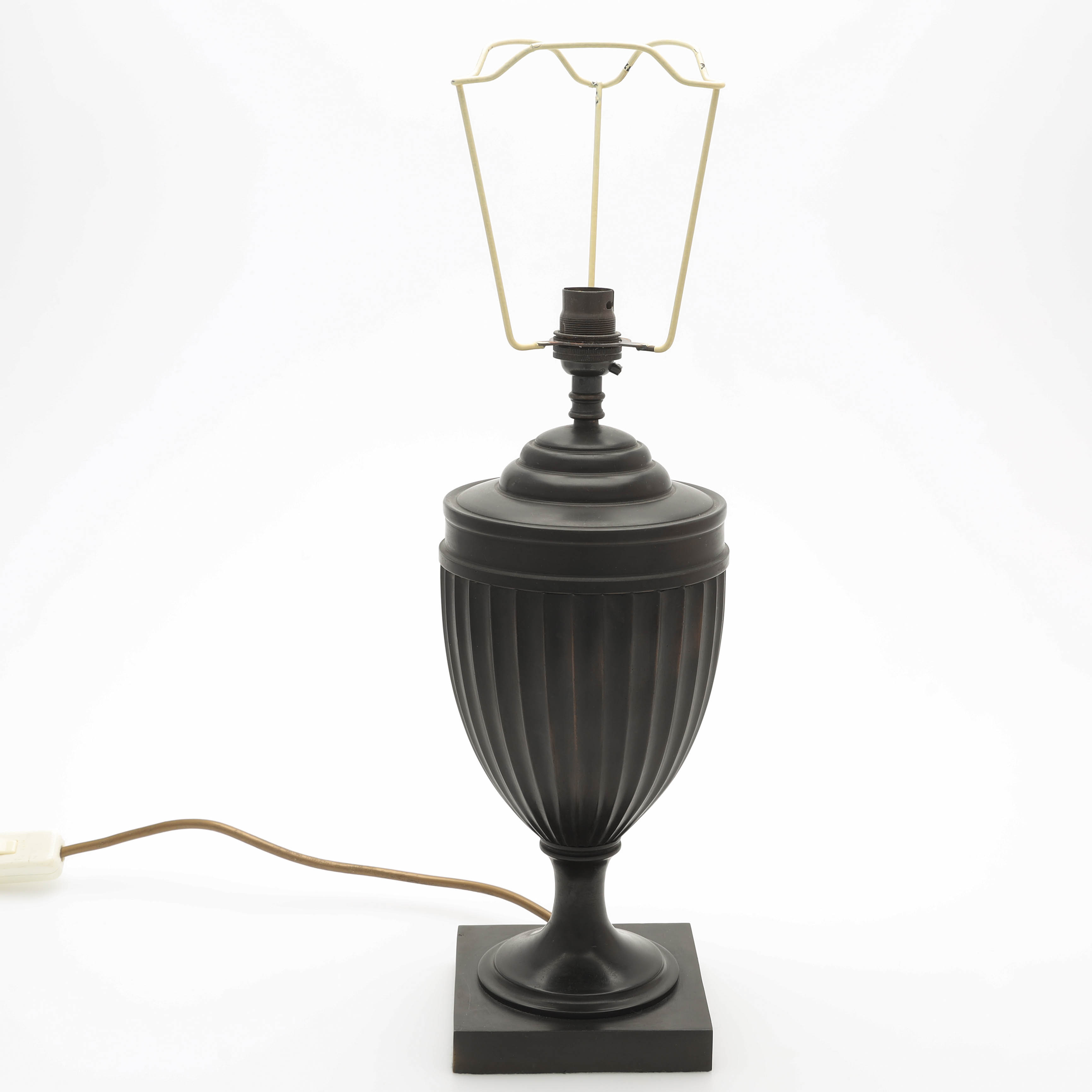 BORDSLAMPA, brons, 1900-tal.
