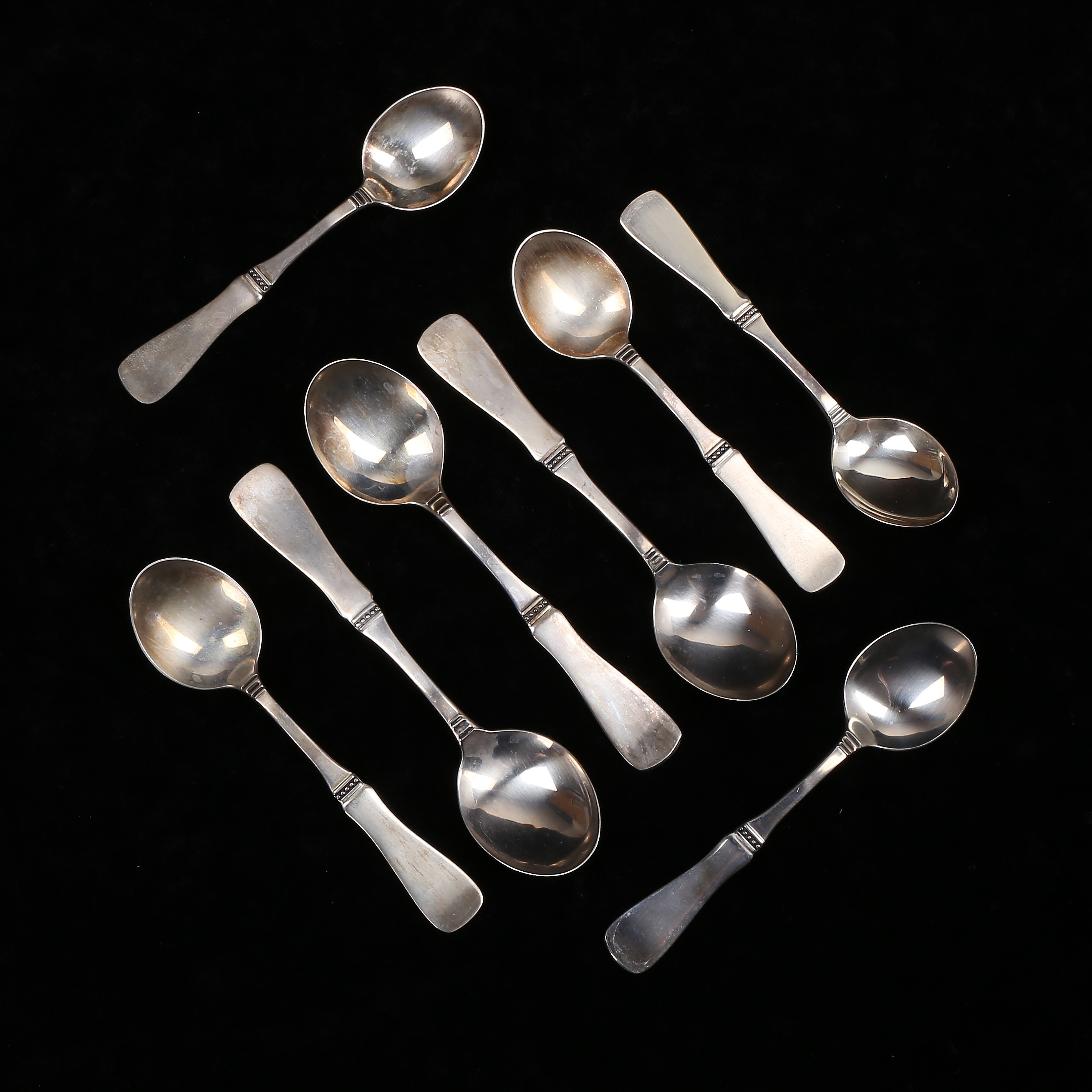SKEDAR, 5+3 st, silver, "Uppsala", MGAB, 1970-tal, vikt 86 gram.