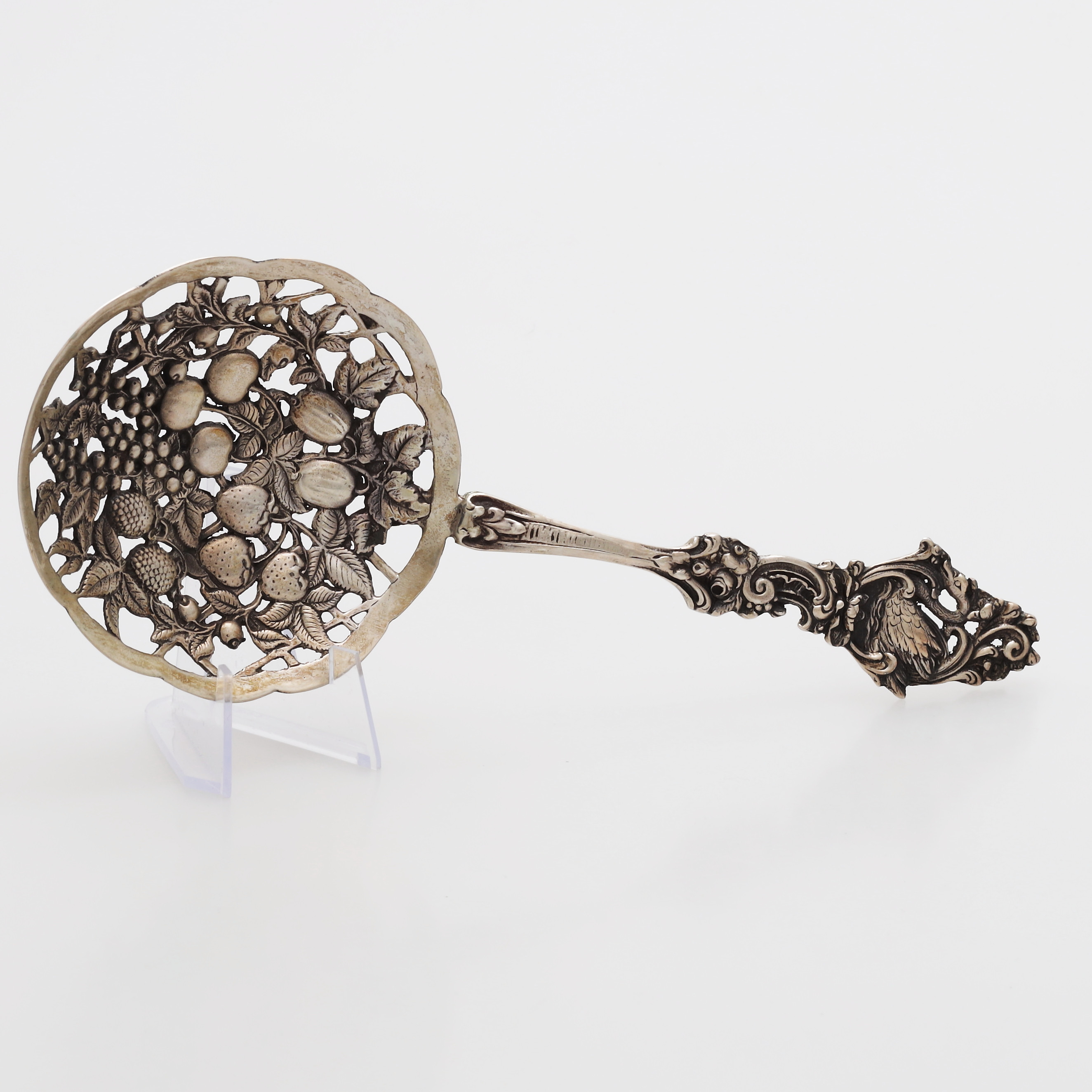 UPPLÄGGNINGSSKED, silver, JL Hultman, Stockholm 1956, vikt 74 gram.