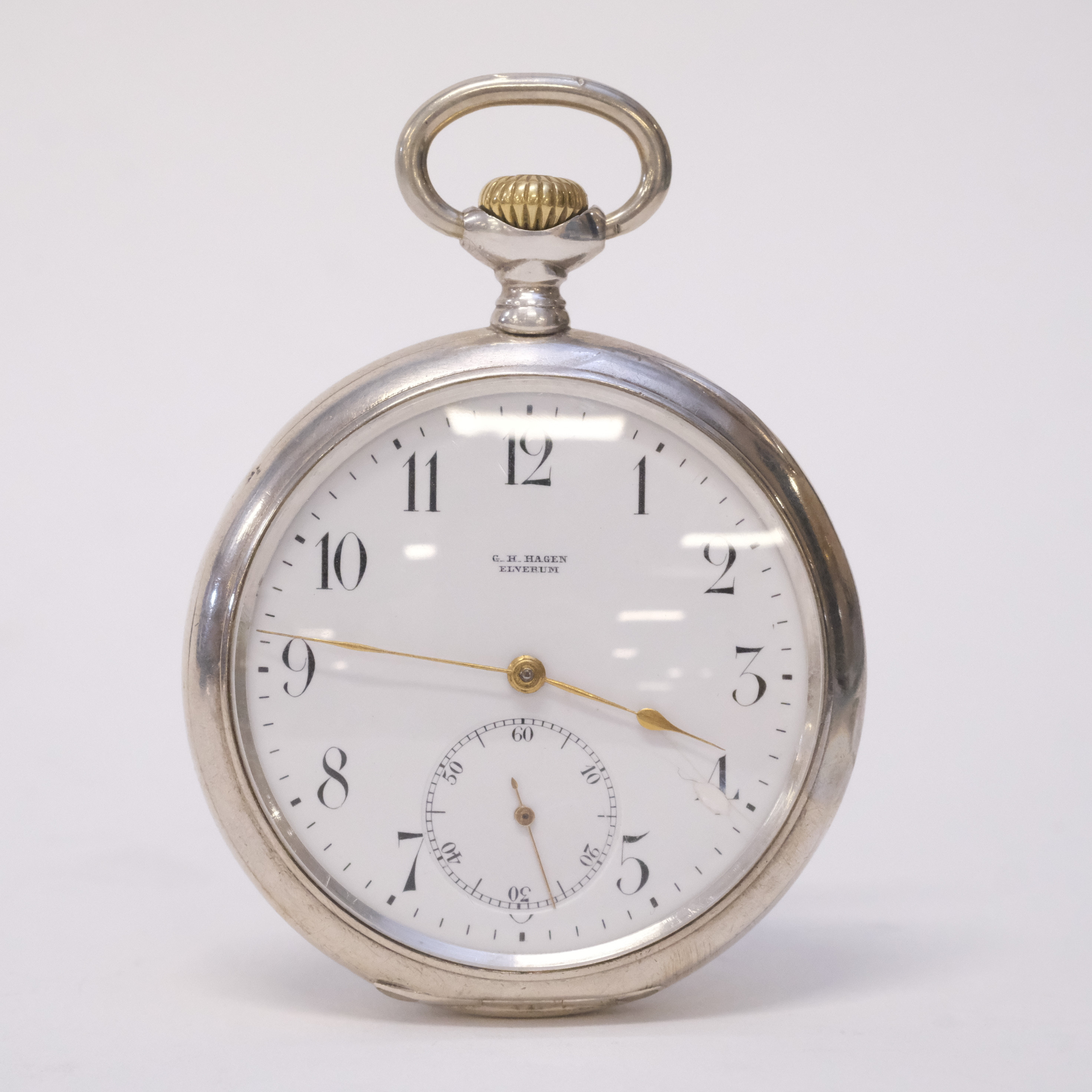 BJÖRN / ZENITH. FICKUR. SILVERBOETTER. ÅR 1911.