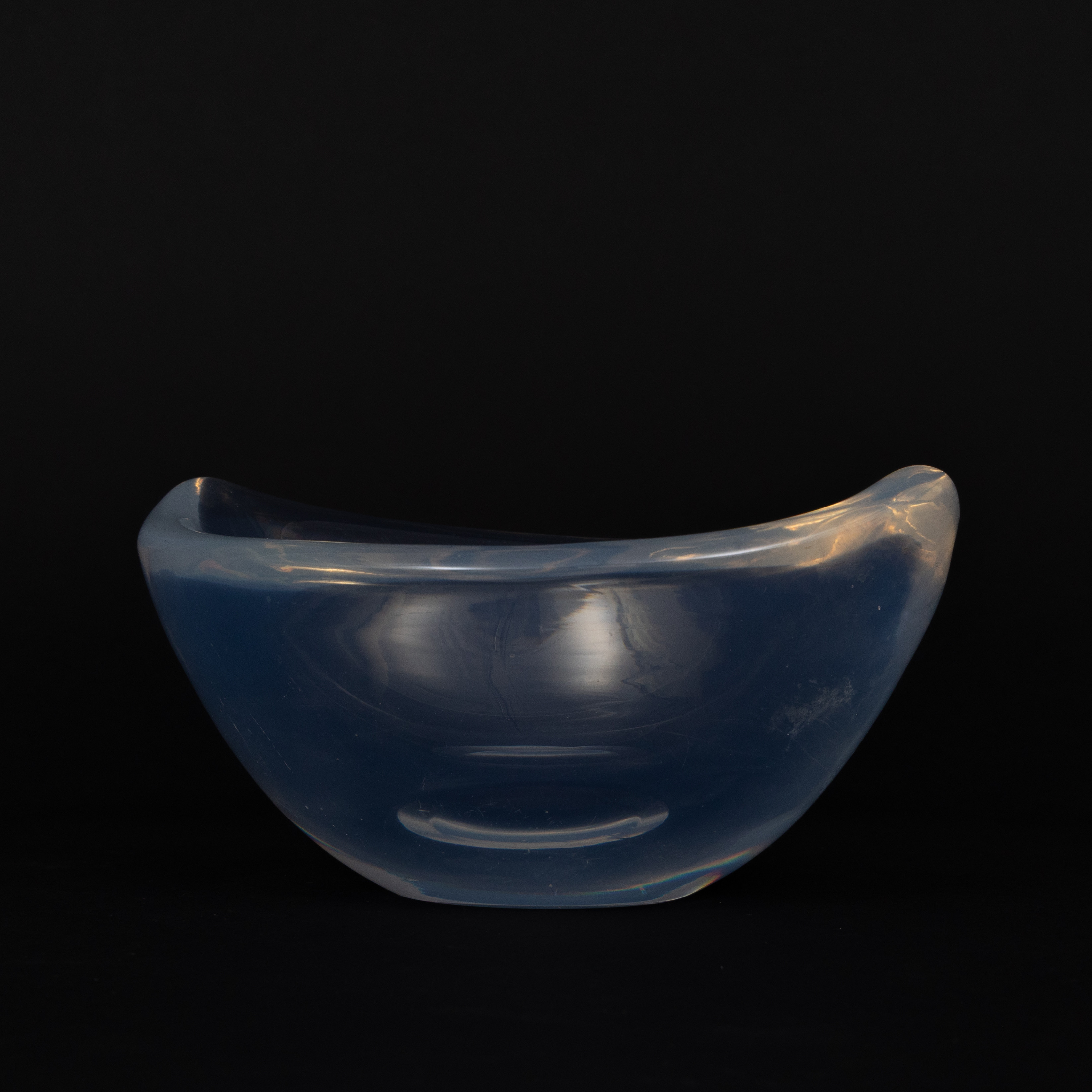 SVEN PALMQVIST. Skål, "Selena", glas, Orrefors, signerad.
