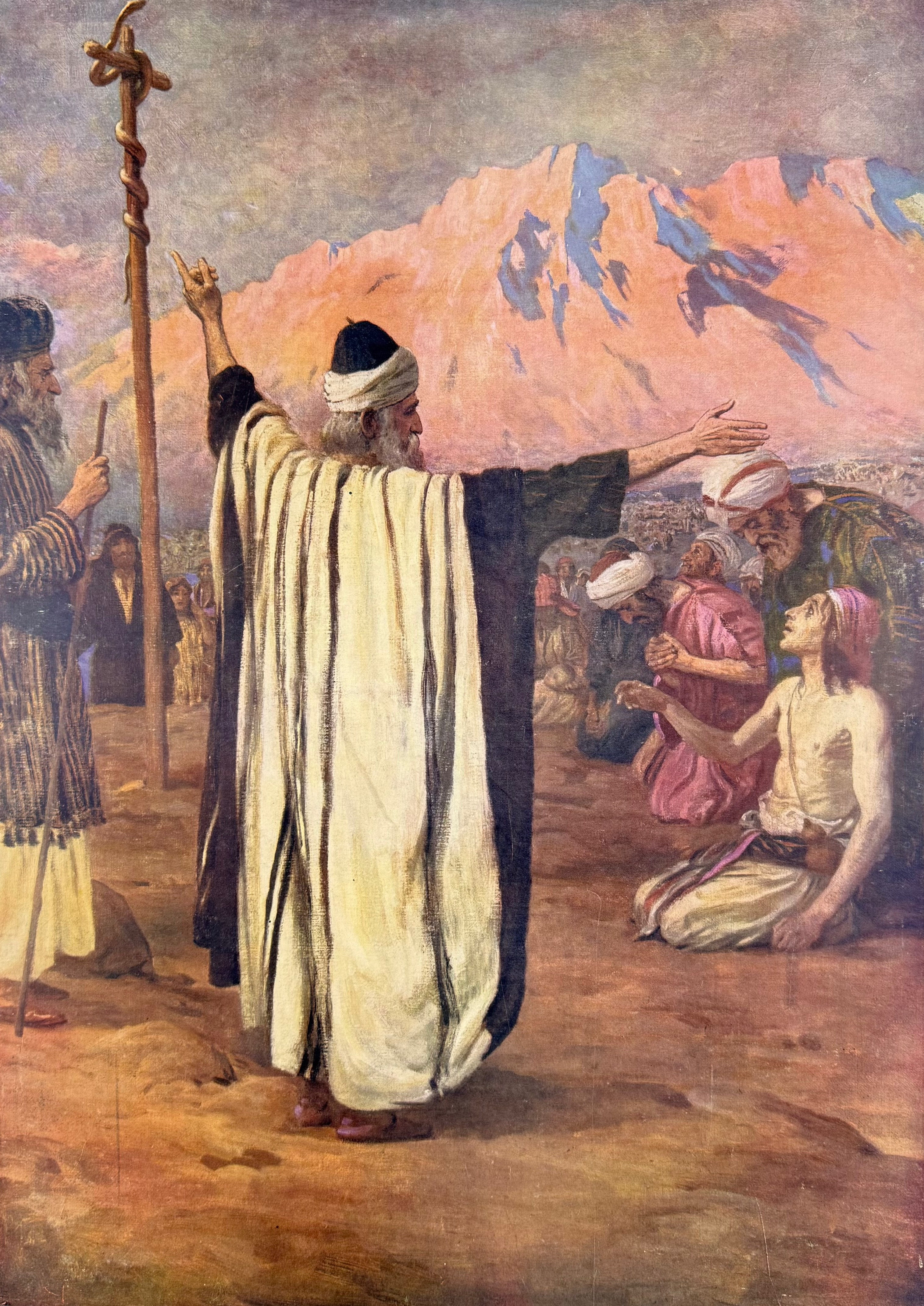 SKOLPLANSCH - "kopparormen" P.A Norsteds & söners förlag, 1900 talets mitt.
