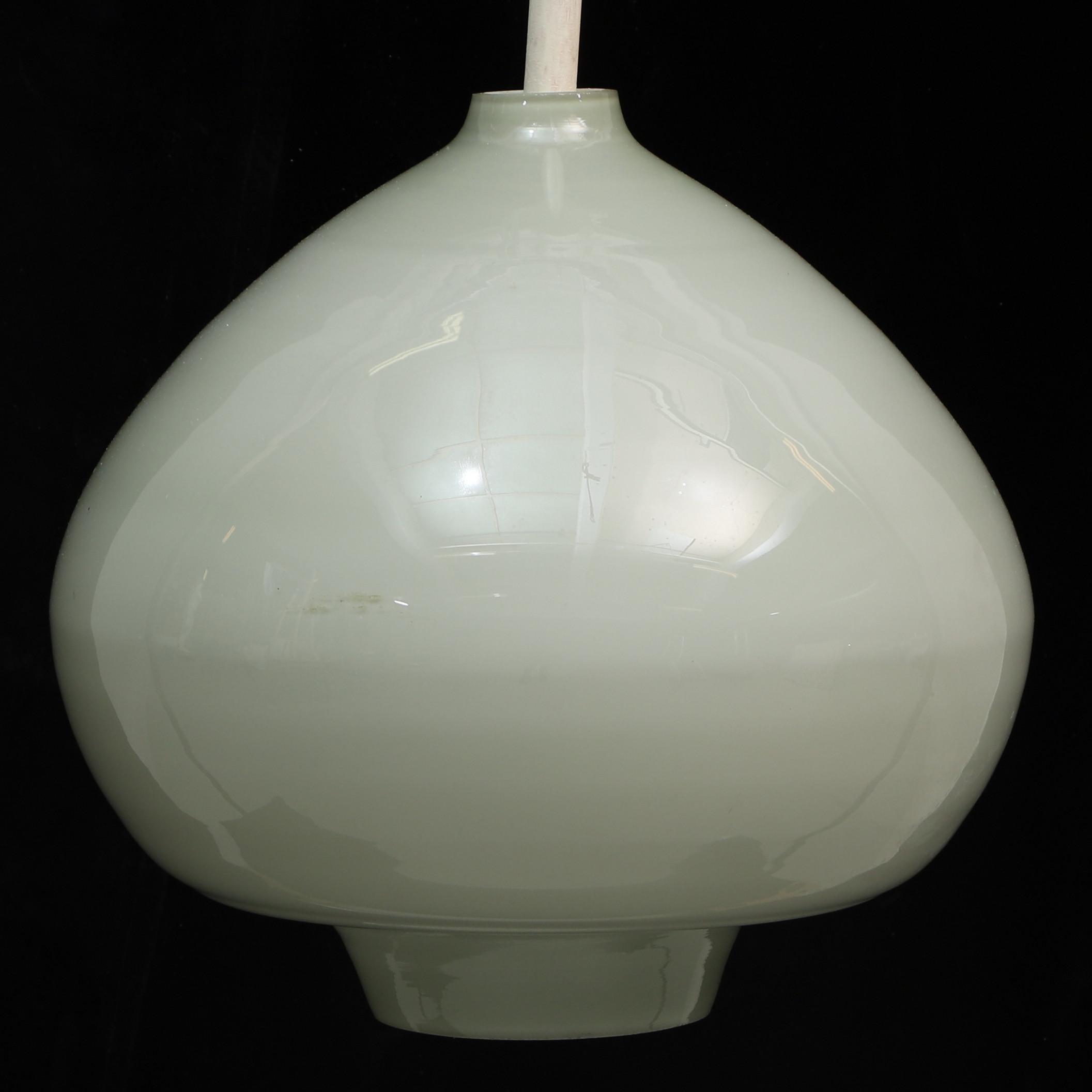 TAKLAMPA, glas, 1900/2000-tal.