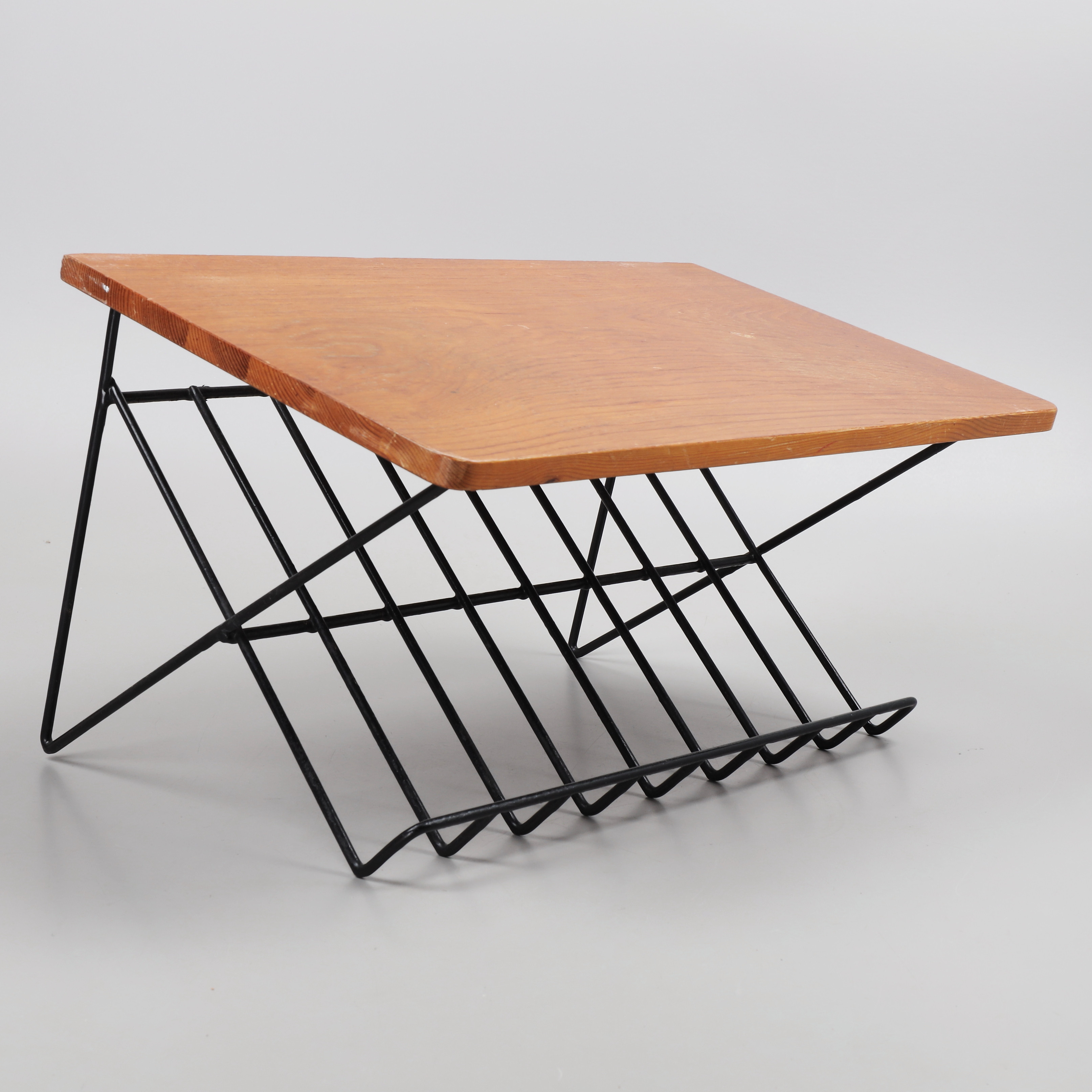 VÄGGHYLLA, teak/metall, 1960-tal.