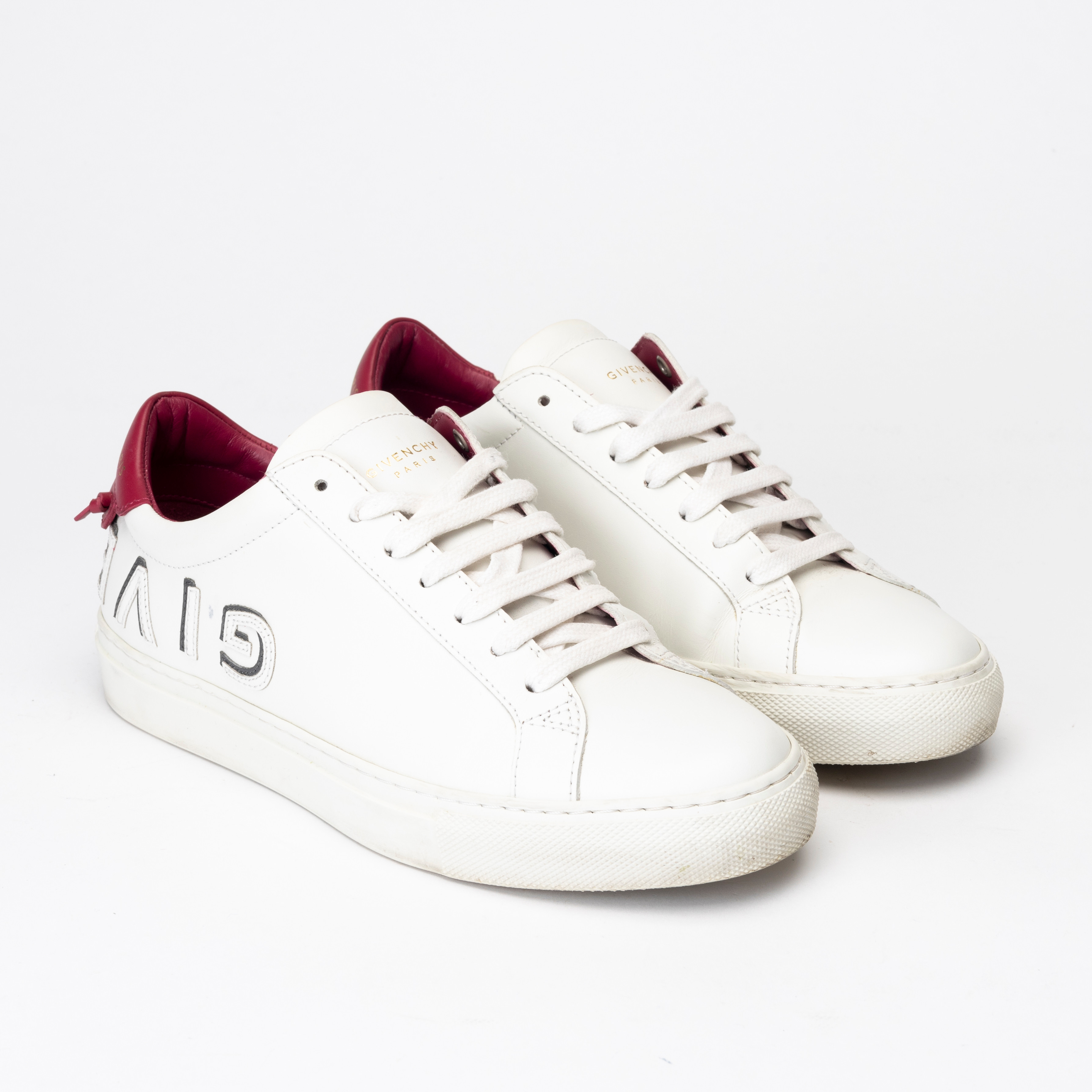 GIVENCHY. Sneakers, läder, "Urban Street", Paris, Frankrike, storlek 36,5.