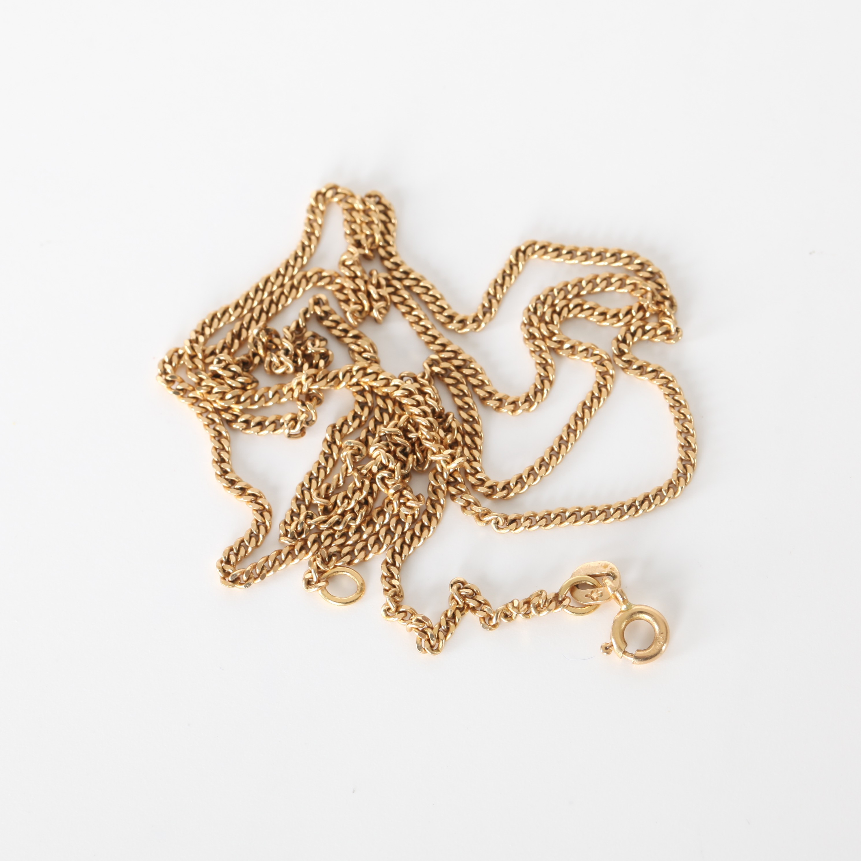 HALSKEDJA, 18K guld, Balestra Italien.